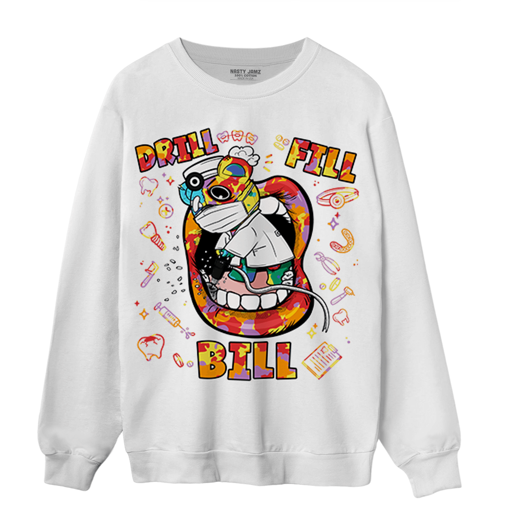 Mid GS Six Championships 1s Sweatshirt Match BER The Dentist - NastyJamz