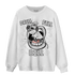 Retro High OG Black White 1s Sweatshirt Match BER The Dentist - NastyJamz