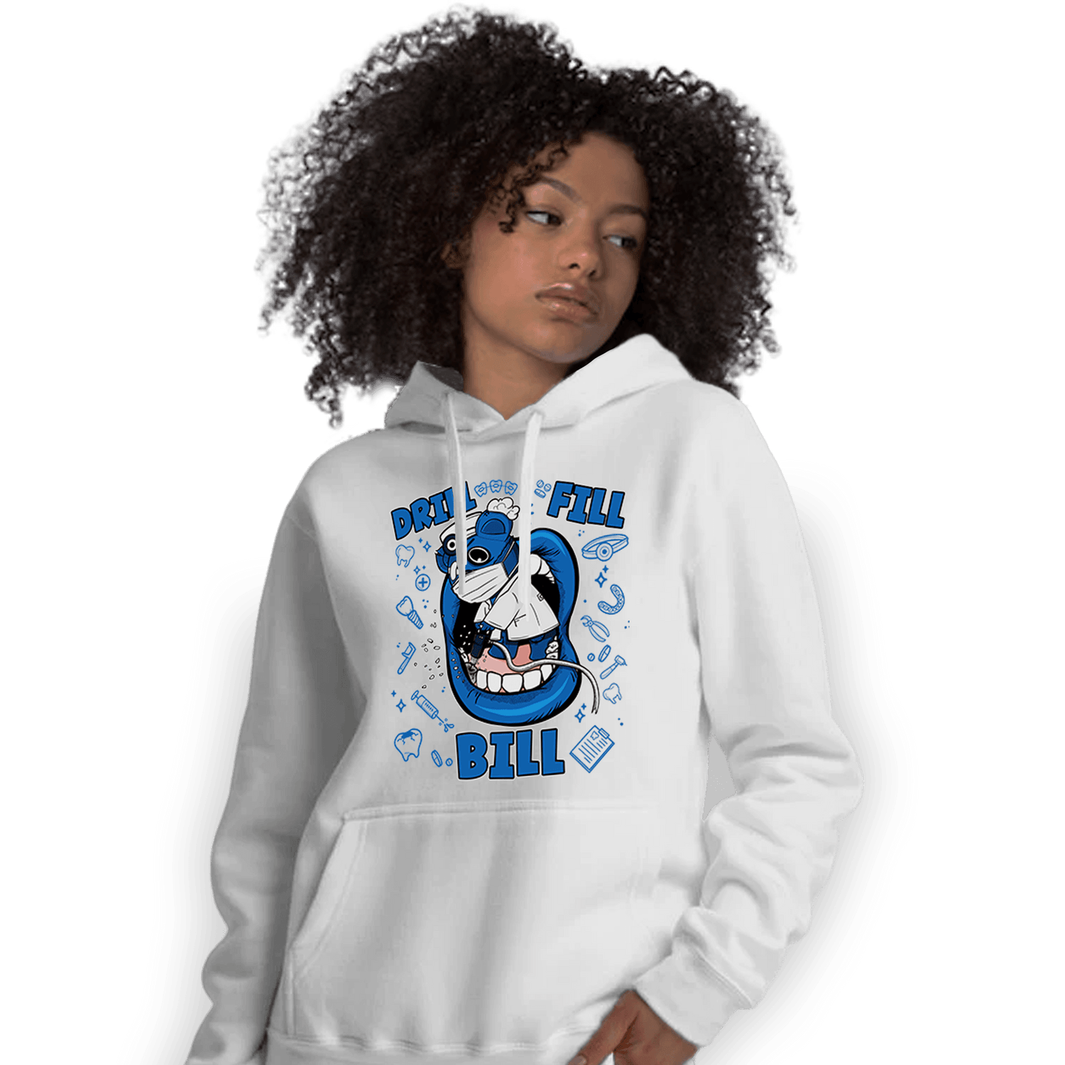 Royal Reimagined 1s Hoodie Match BER The Dentist - NastyJamz