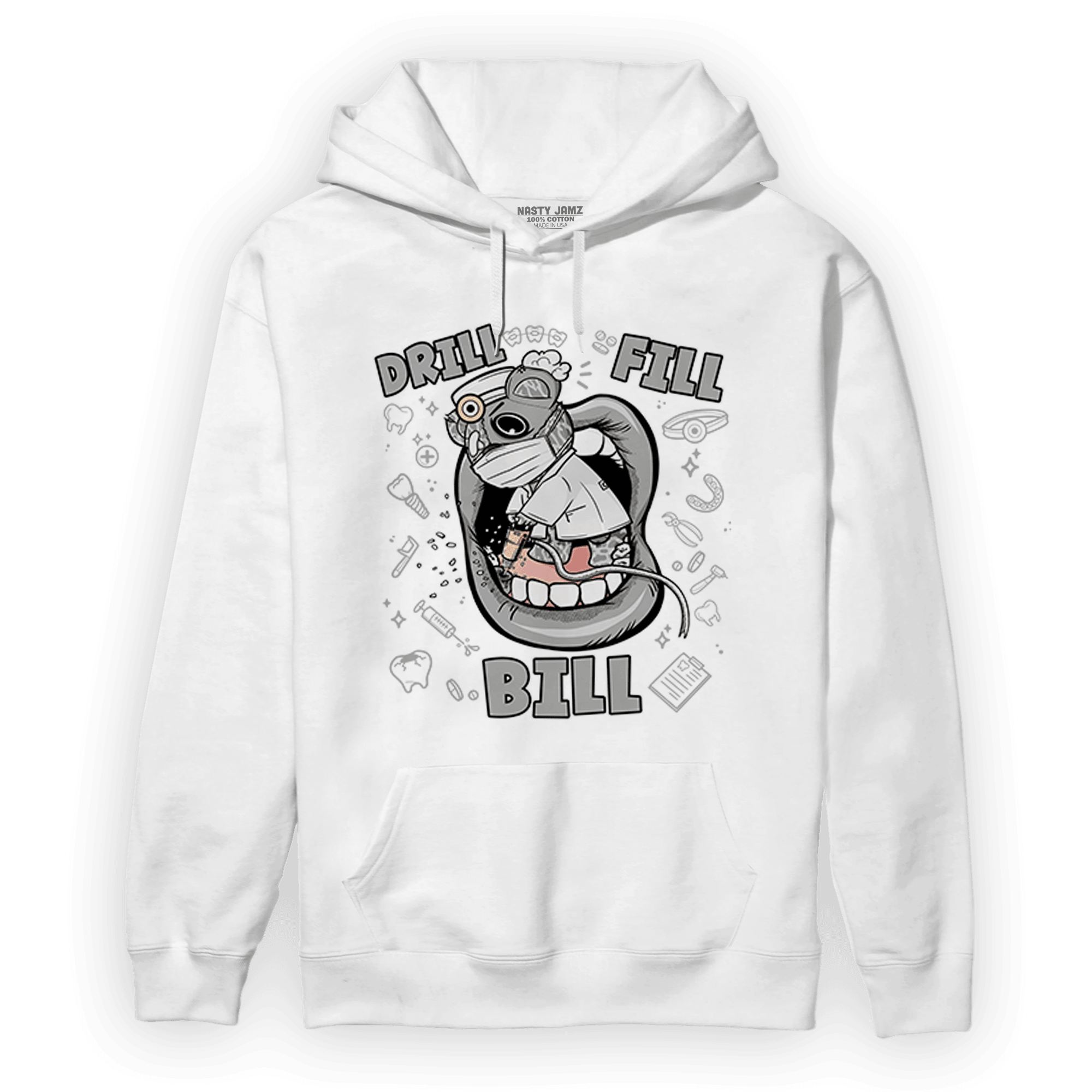 Craft Ivory 3s Hoodie Match BER The Dentist - NastyJamz