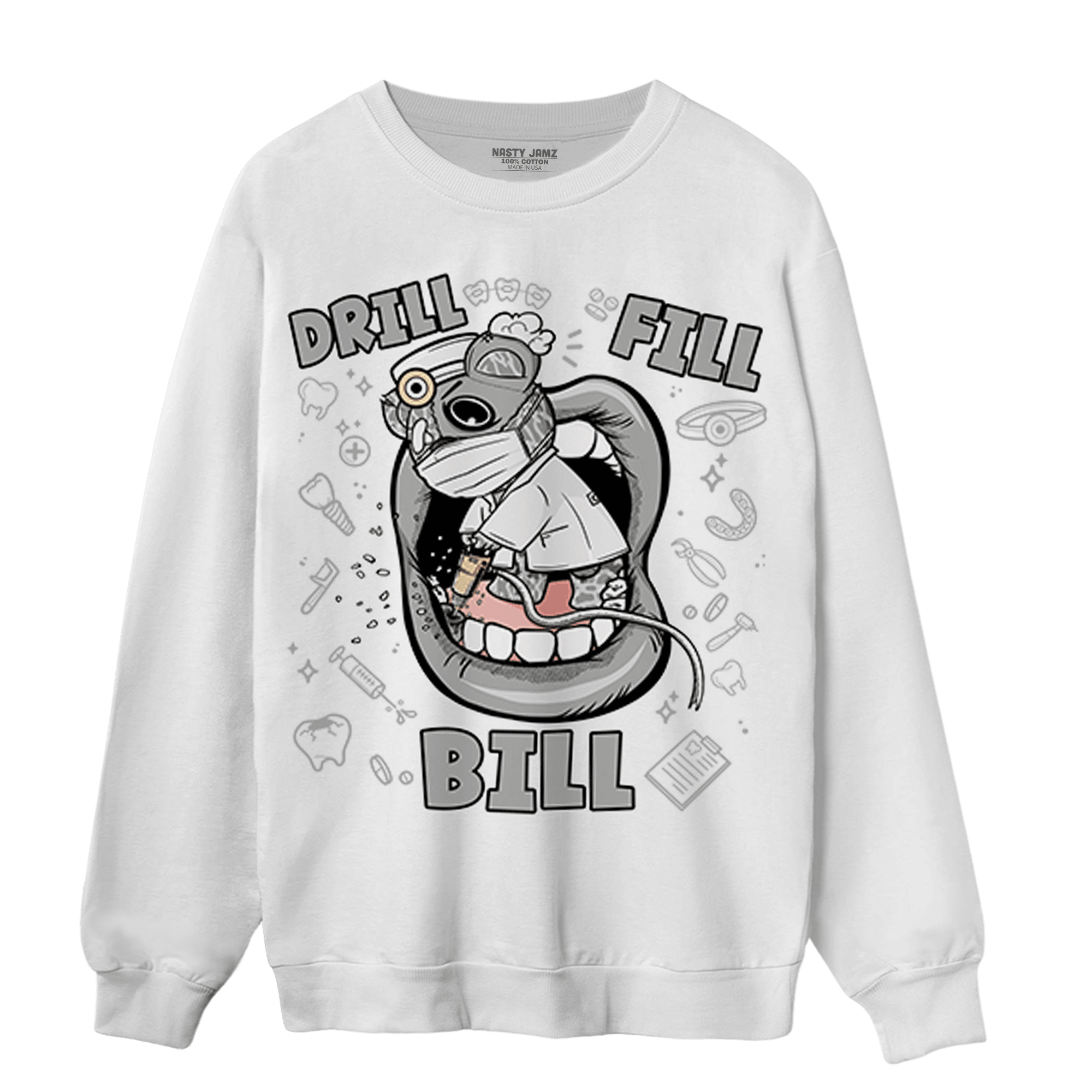 Craft Ivory 3s Sweatshirt Match BER The Dentist - NastyJamz