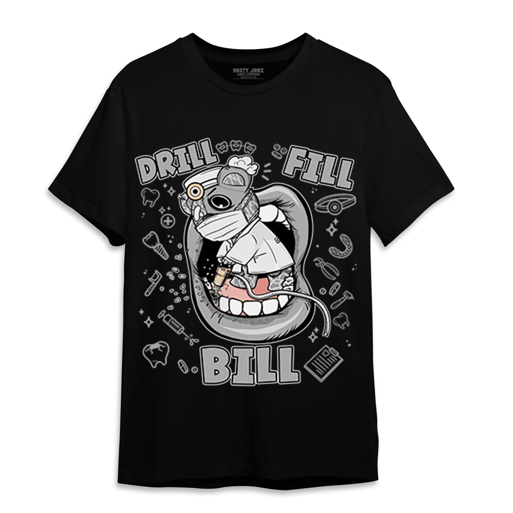 Craft Ivory 3s T Shirt Match BER The Dentist - NastyJamz