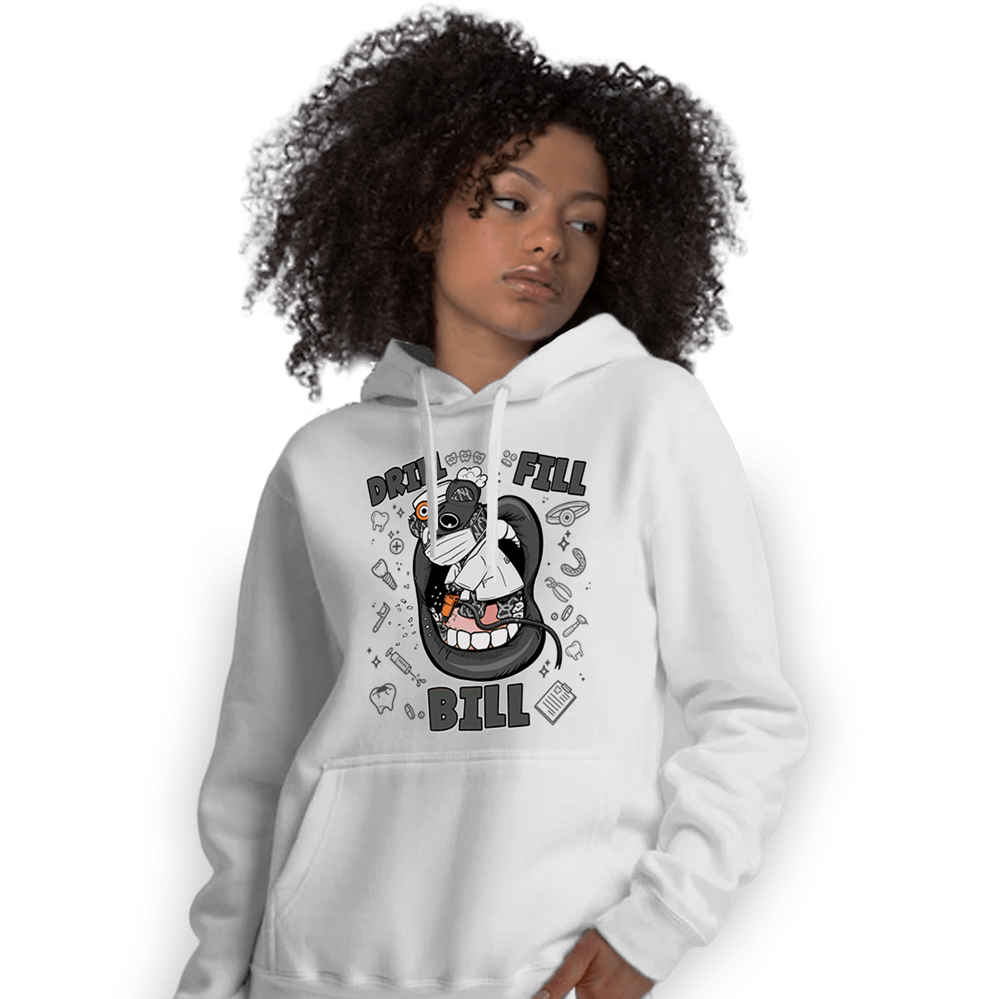 Fear Pack 3s Hoodie Match BER The Dentist - NastyJamz
