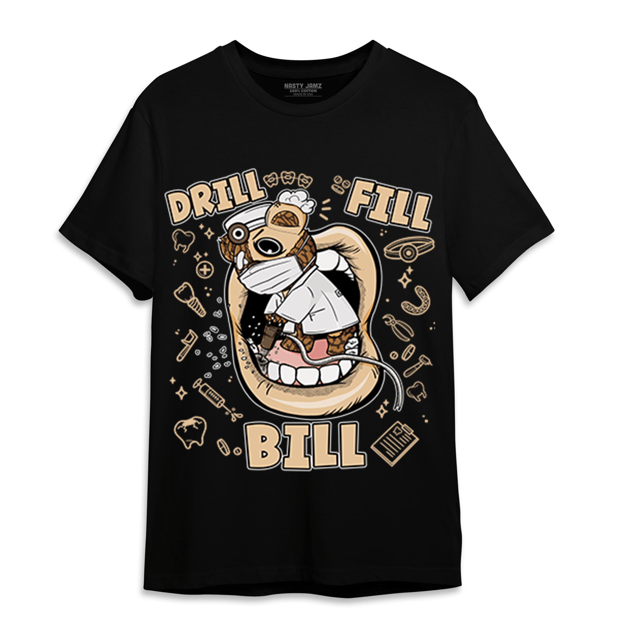 Palomino 3s T Shirt Match BER The Dentist - NastyJamz