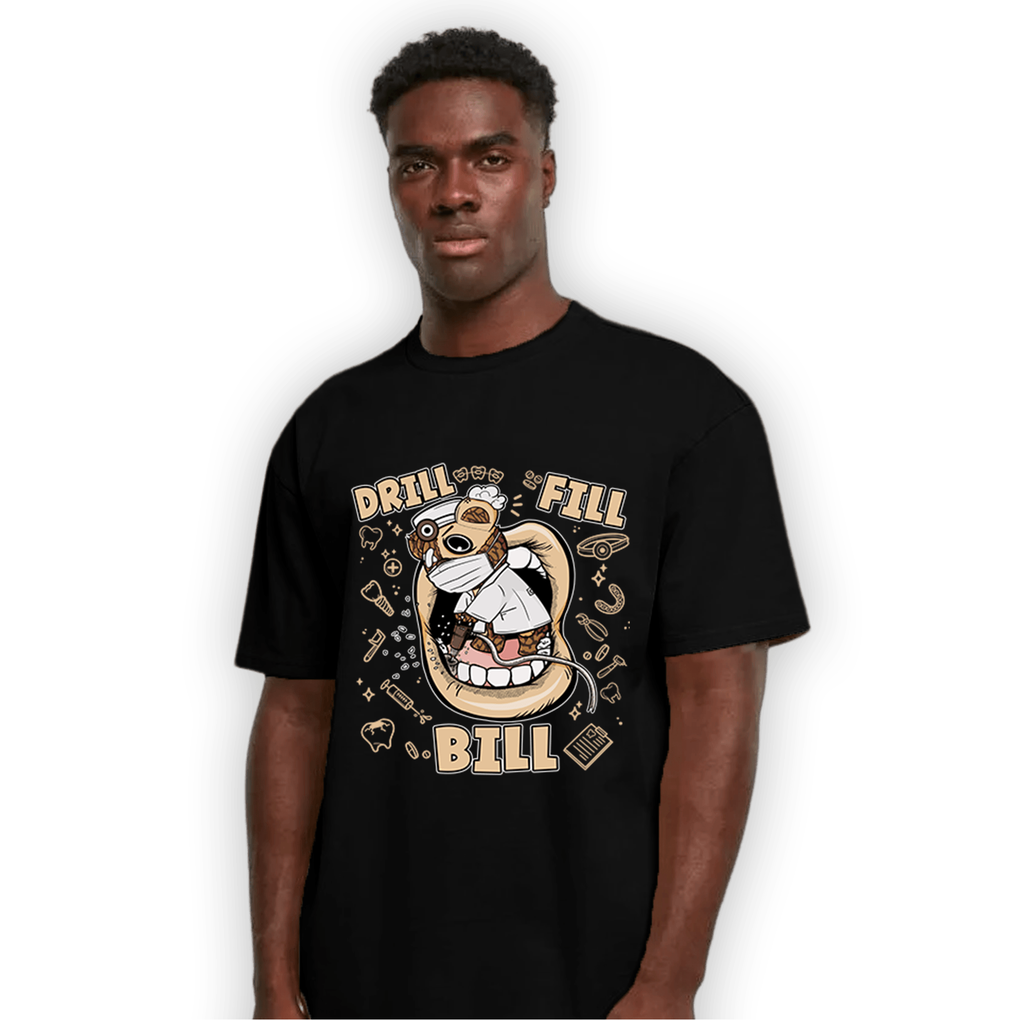 Palomino 3s T Shirt Match BER The Dentist - NastyJamz