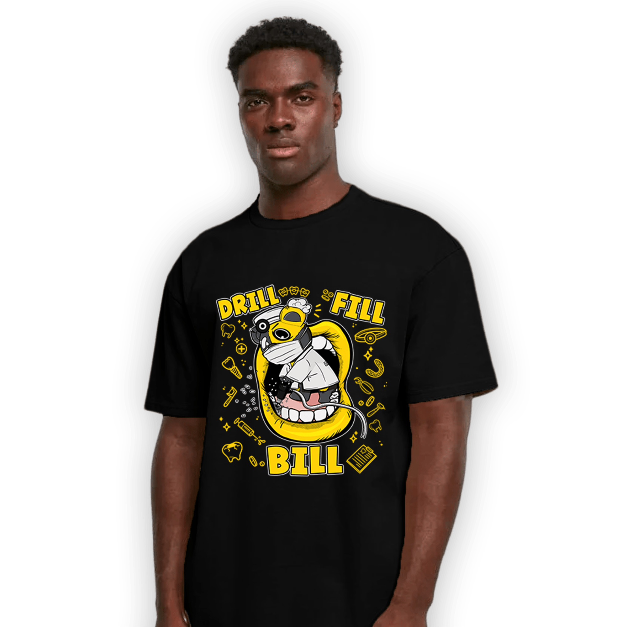 Thunder 4s T Shirt Match BER The Dentist - NastyJamz
