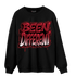 Cherry 12s Sweatshirt Match Become Different - NastyJamz