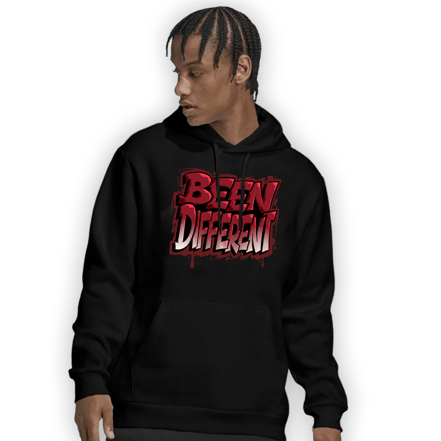 Cherry 12s Hoodie Match Become Different - NastyJamz