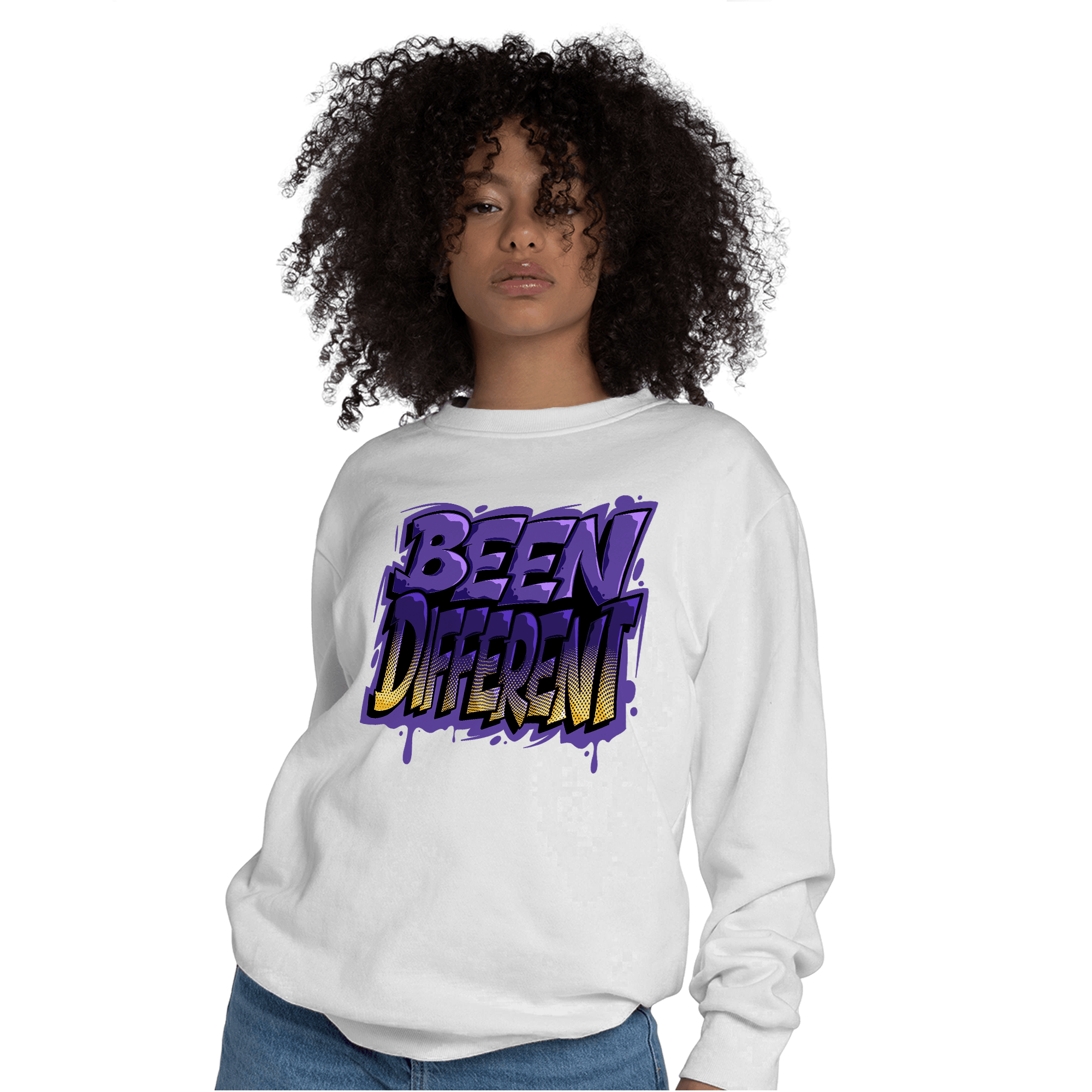 Field Purple 12s Sweatshirt Match Become Different - NastyJamz