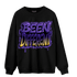Field Purple 12s Sweatshirt Match Become Different - NastyJamz