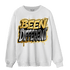 Mid SE Black Gold 1s Sweatshirt Match Become Different - NastyJamz