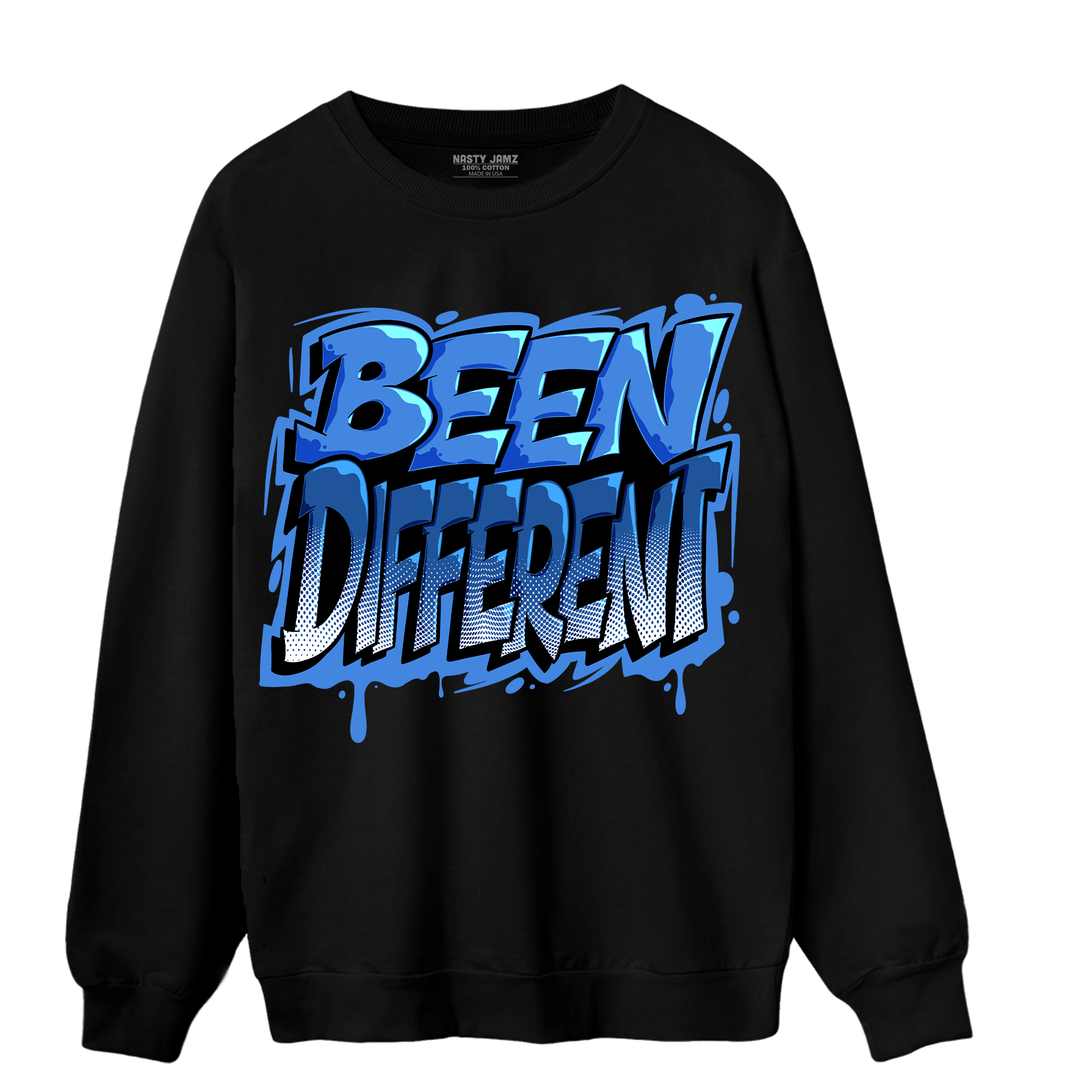 University Blue Toe 1s Sweatshirt Match Become Different - NastyJamz
