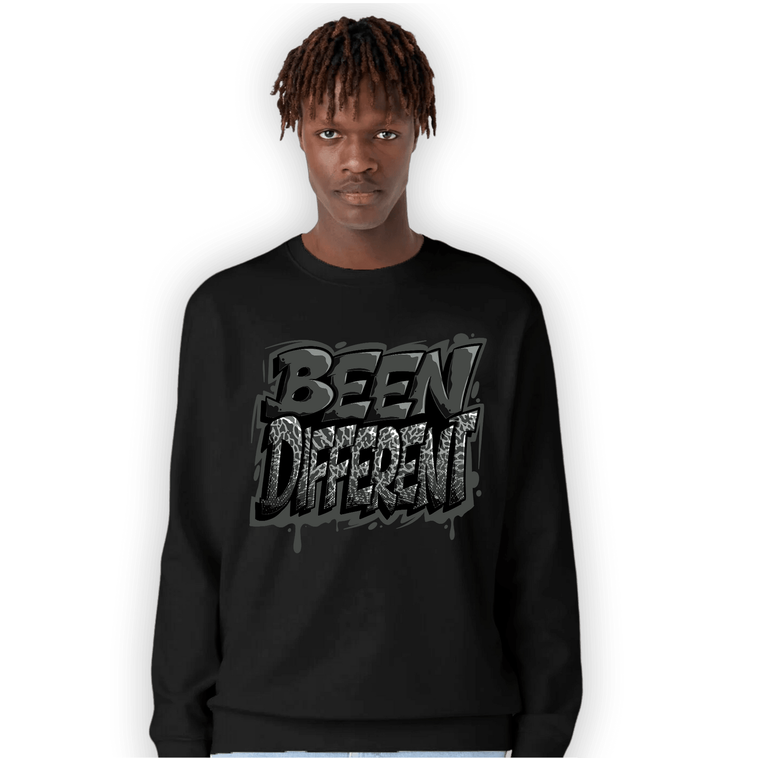 Fear Pack 3s Sweatshirt Match Become Different - NastyJamz