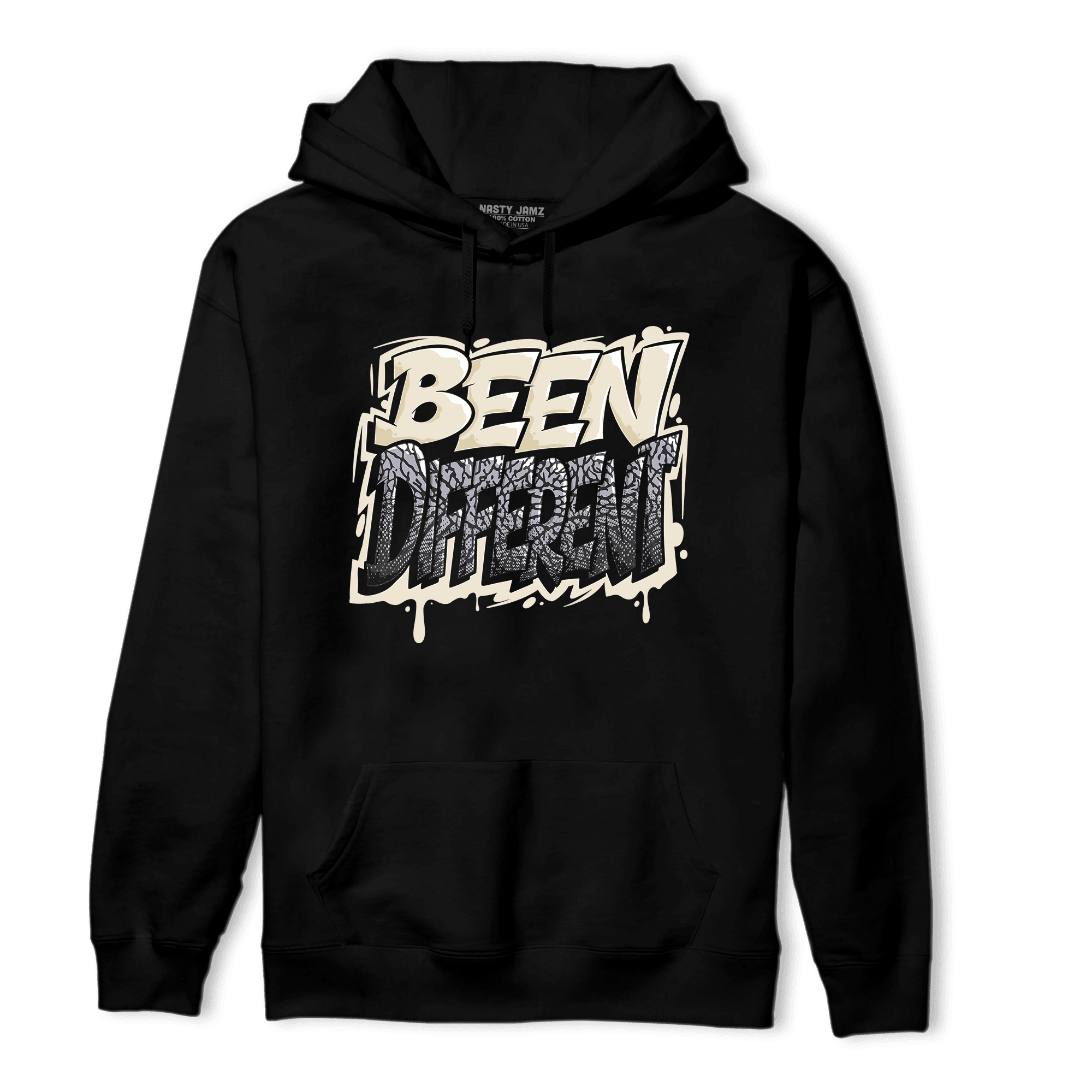 Off Noir 3s Hoodie Match Become Different - NastyJamz