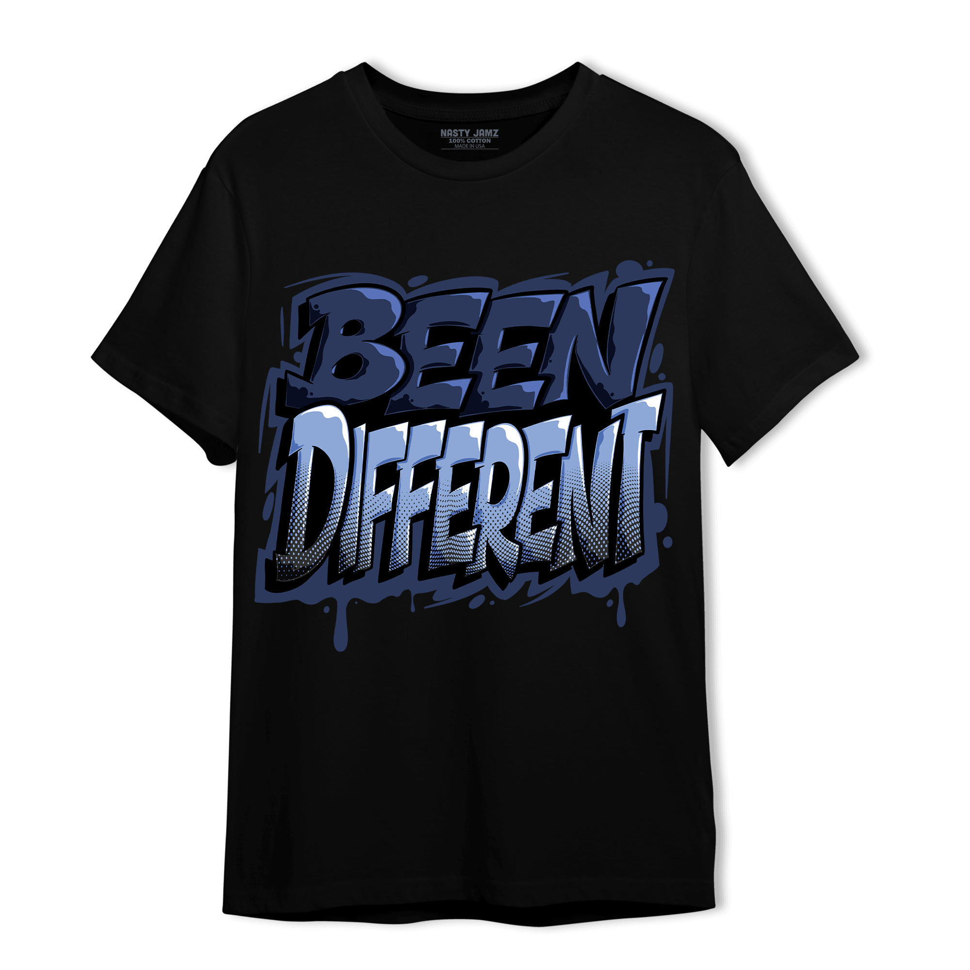 Midnight Navy 5s T Shirt Match Become Different - NastyJamz