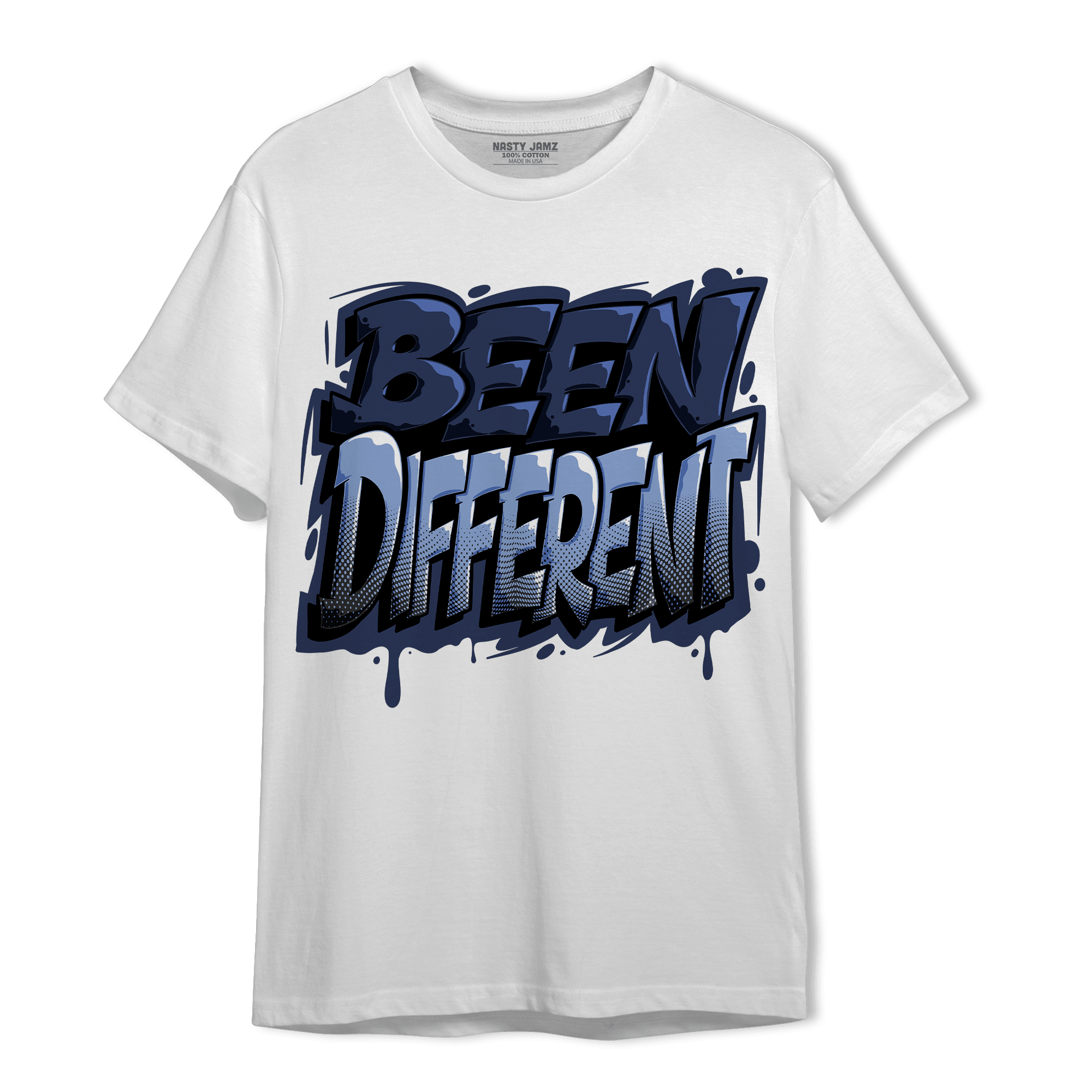 Midnight Navy 5s T Shirt Match Become Different - NastyJamz