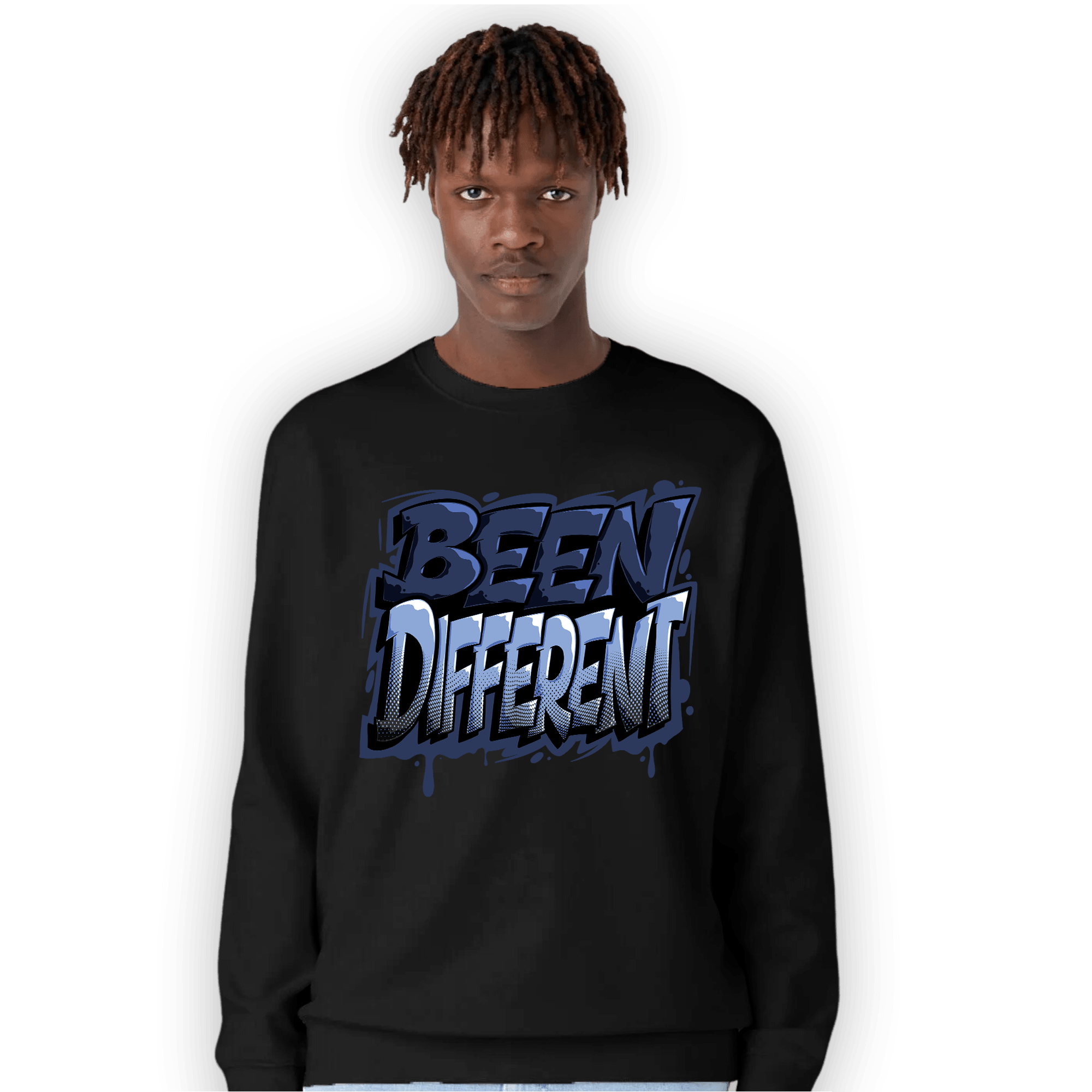 Midnight Navy 5s Sweatshirt Match Become Different - NastyJamz