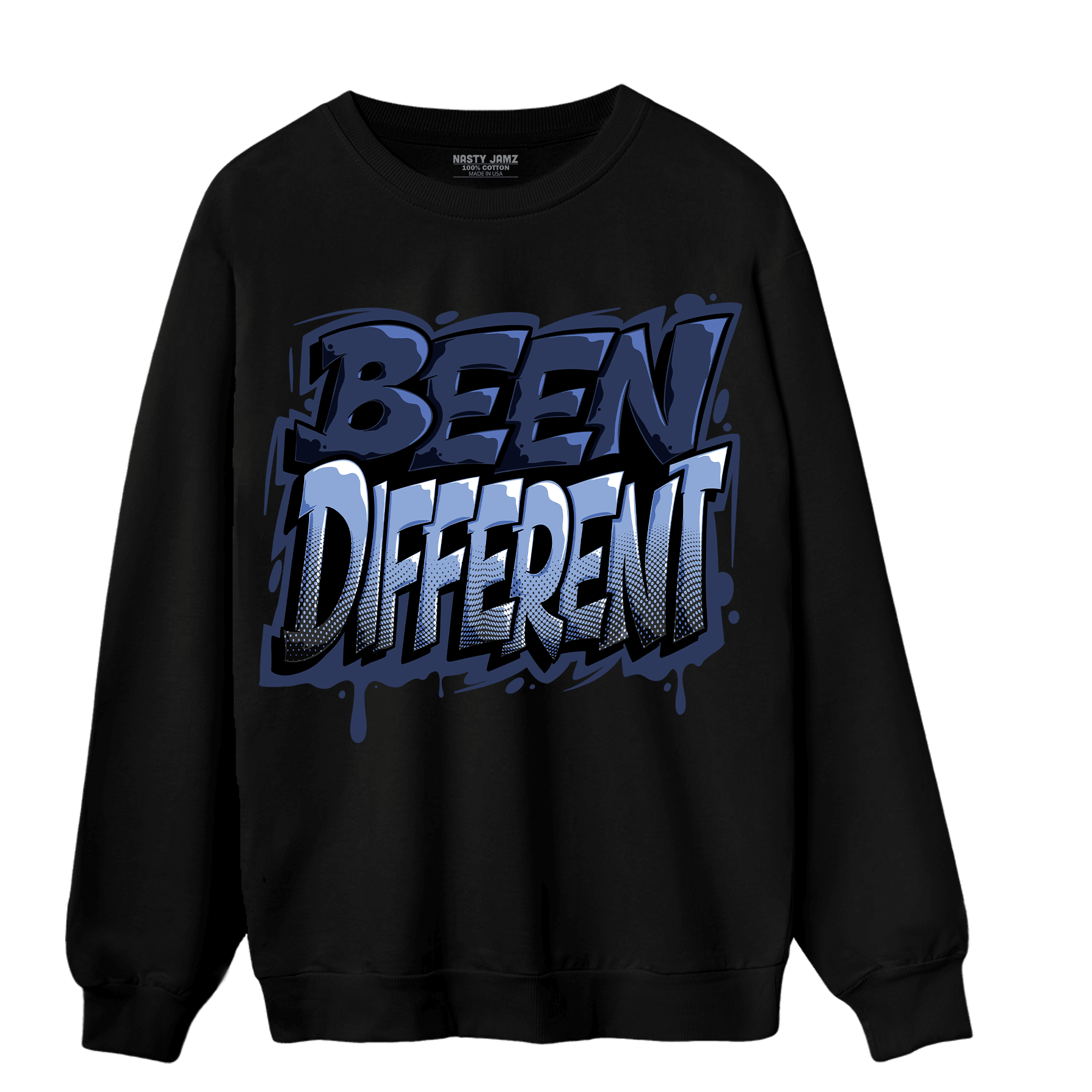 Midnight Navy 5s Sweatshirt Match Become Different - NastyJamz