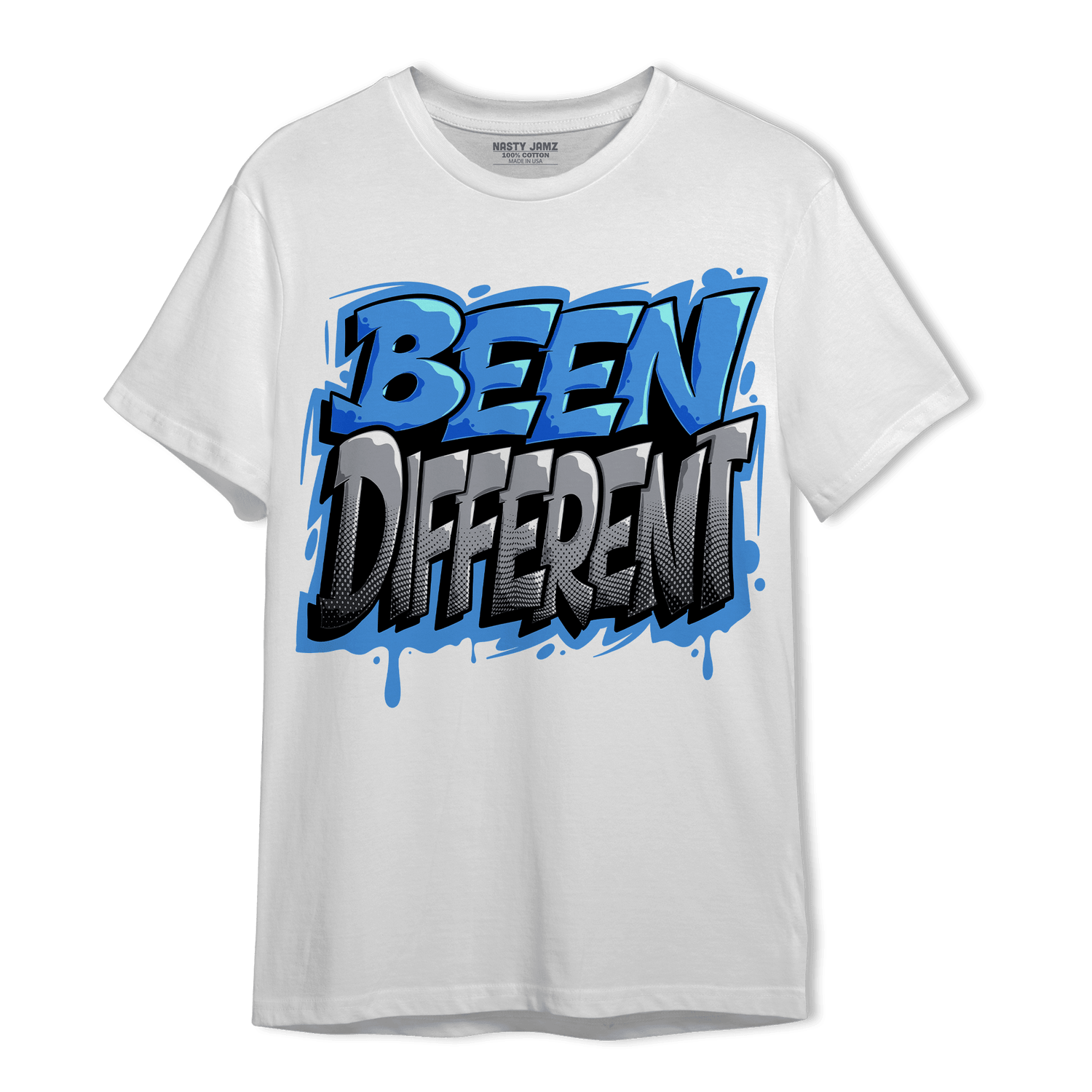 University Blue 5s T Shirt Match Become Different - NastyJamz