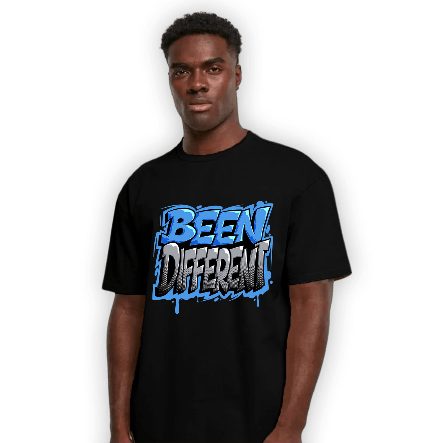 University Blue 5s T Shirt Match Become Different - NastyJamz