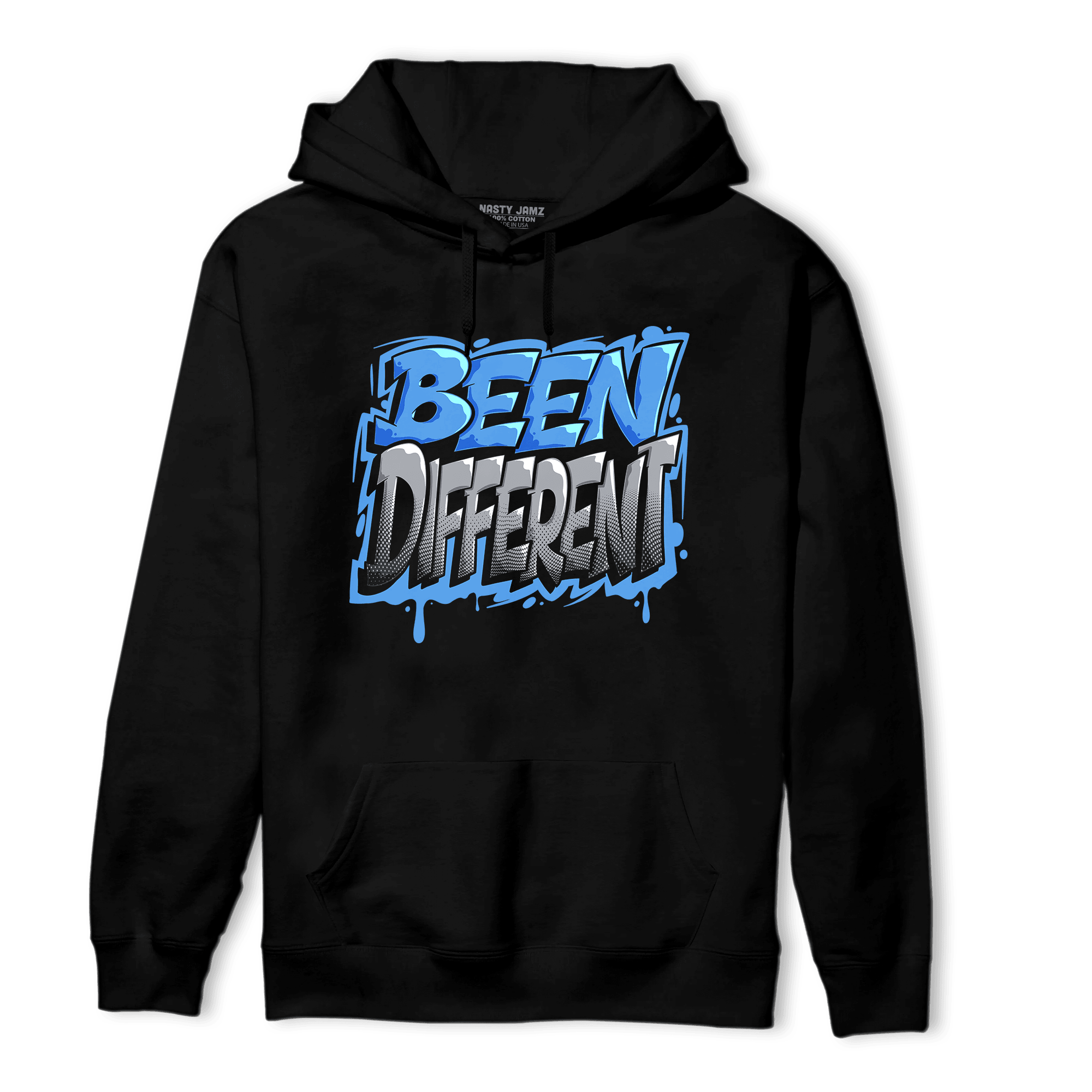 University Blue 5s Hoodie Match Become Different - NastyJamz