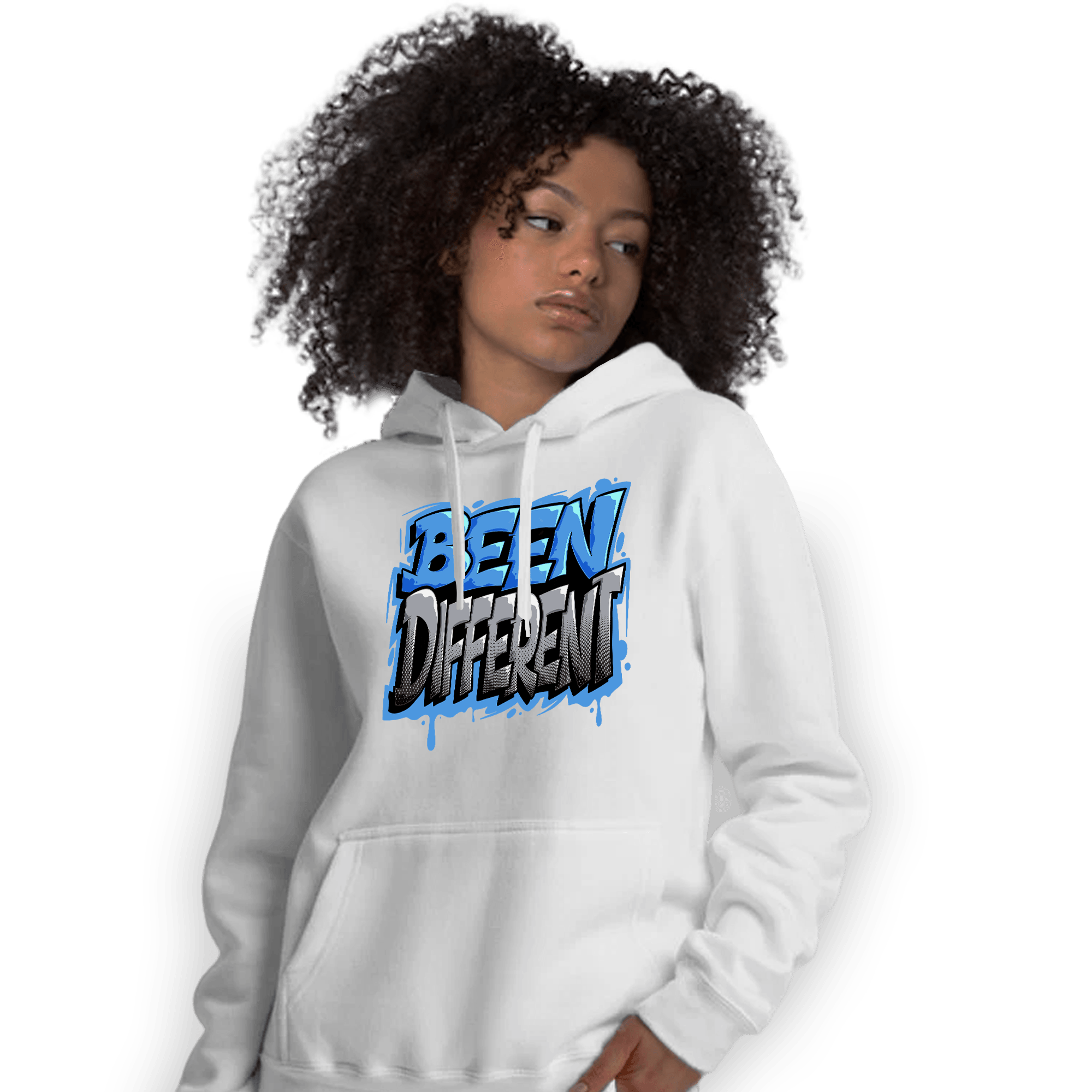 University Blue 5s Hoodie Match Become Different - NastyJamz