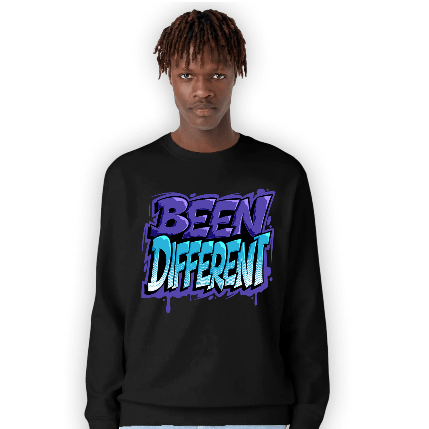 Aqua 6s Sweatshirt Match Become Different - NastyJamz