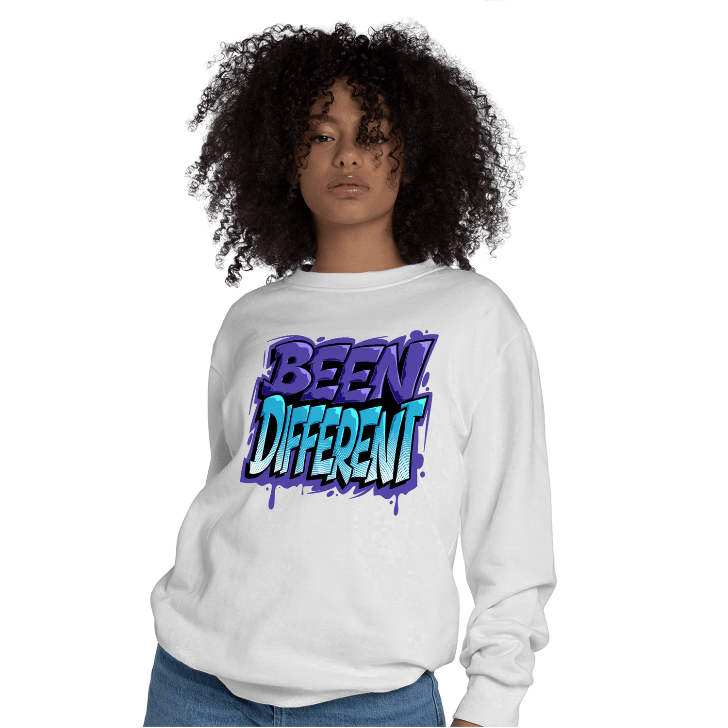 Aqua 6s Sweatshirt Match Become Different - NastyJamz