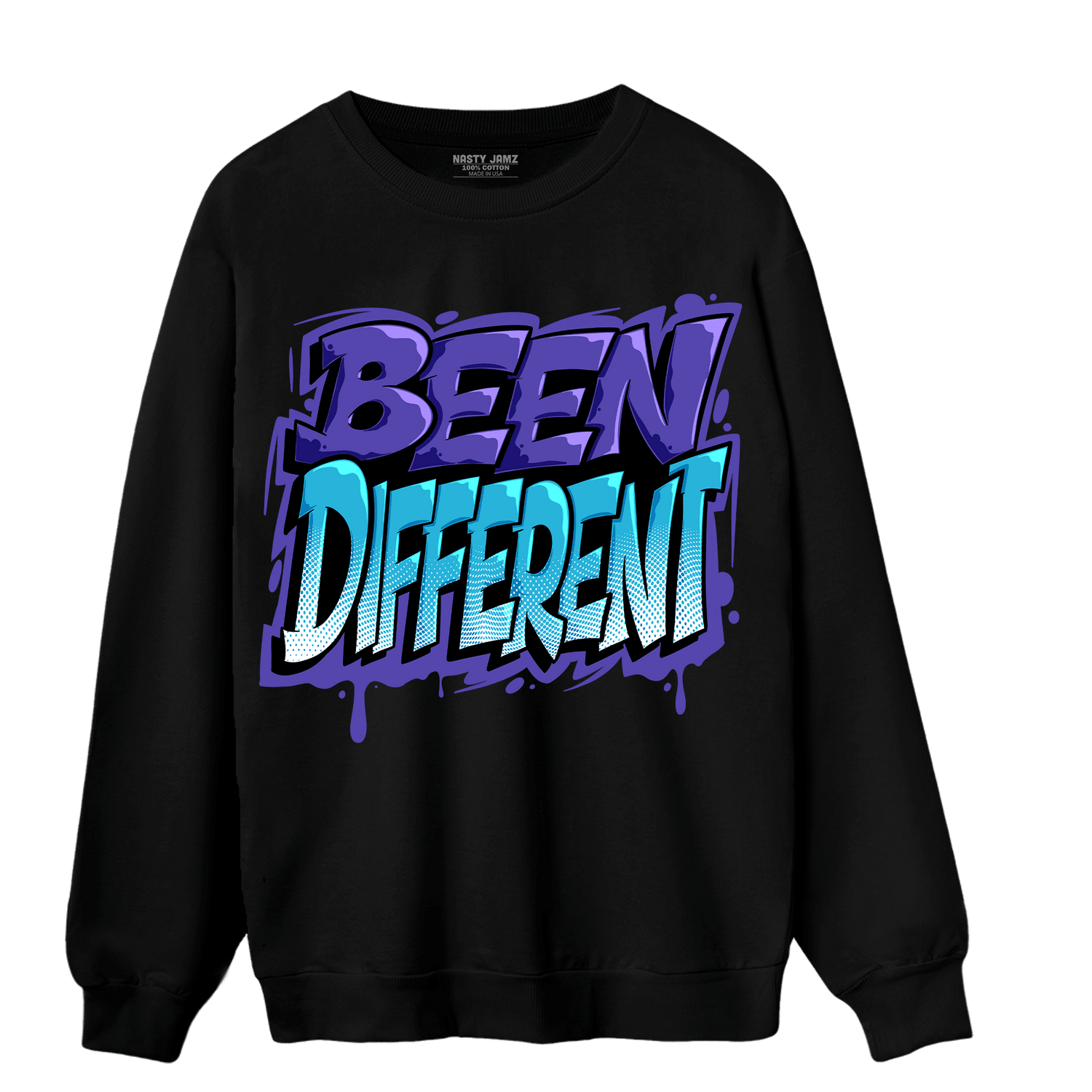 Aqua 6s Sweatshirt Match Become Different - NastyJamz
