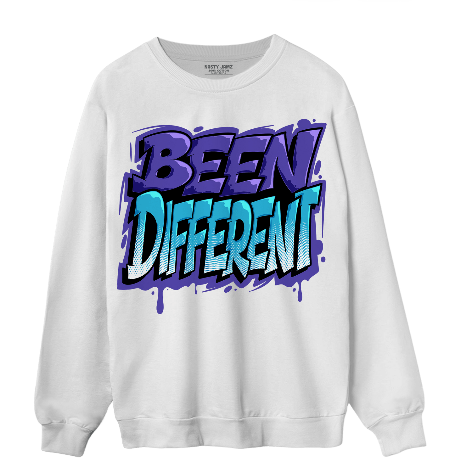 Aqua 6s Sweatshirt Match Become Different - NastyJamz