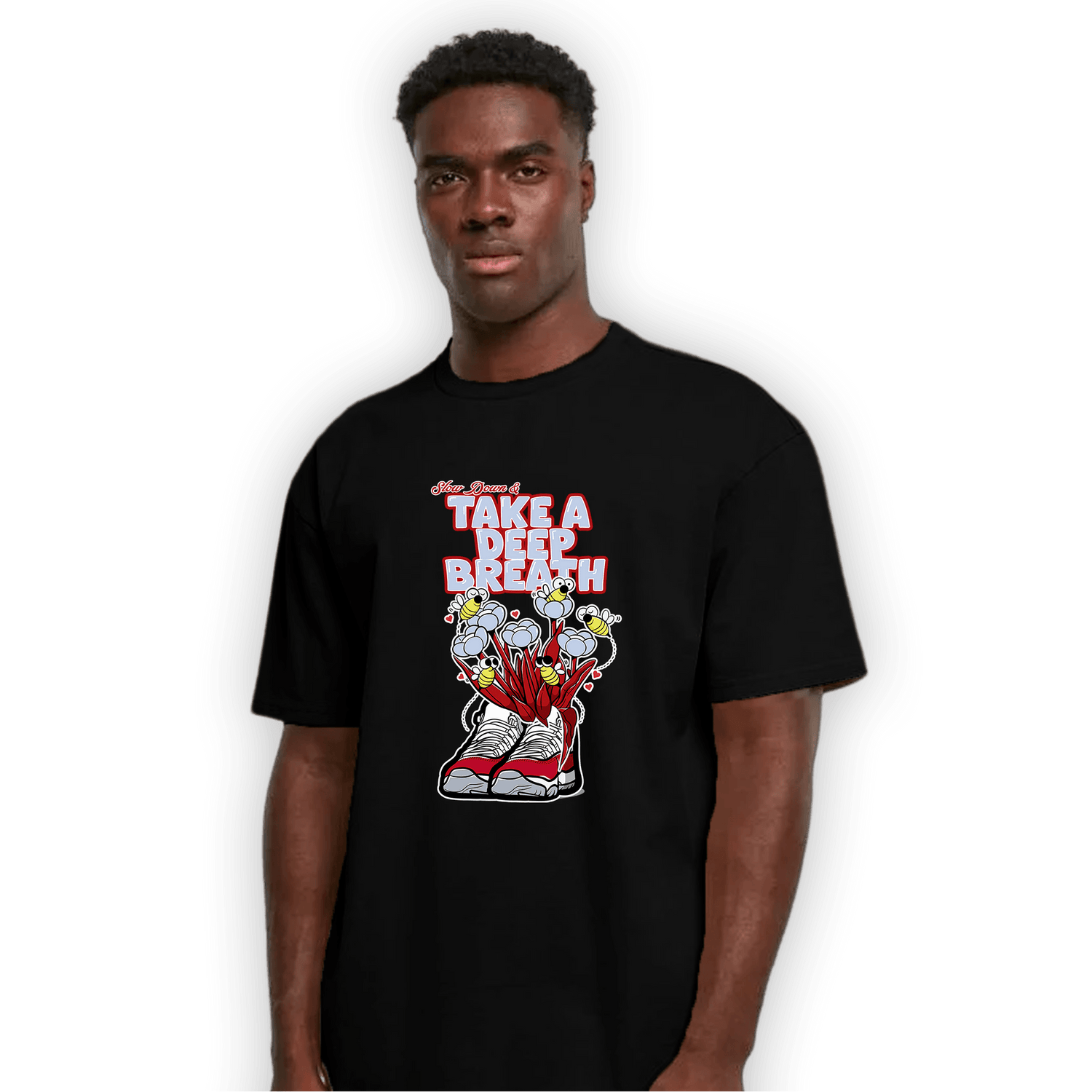 Cherry 11s T Shirt Match Bee Sneaker - NastyJamz