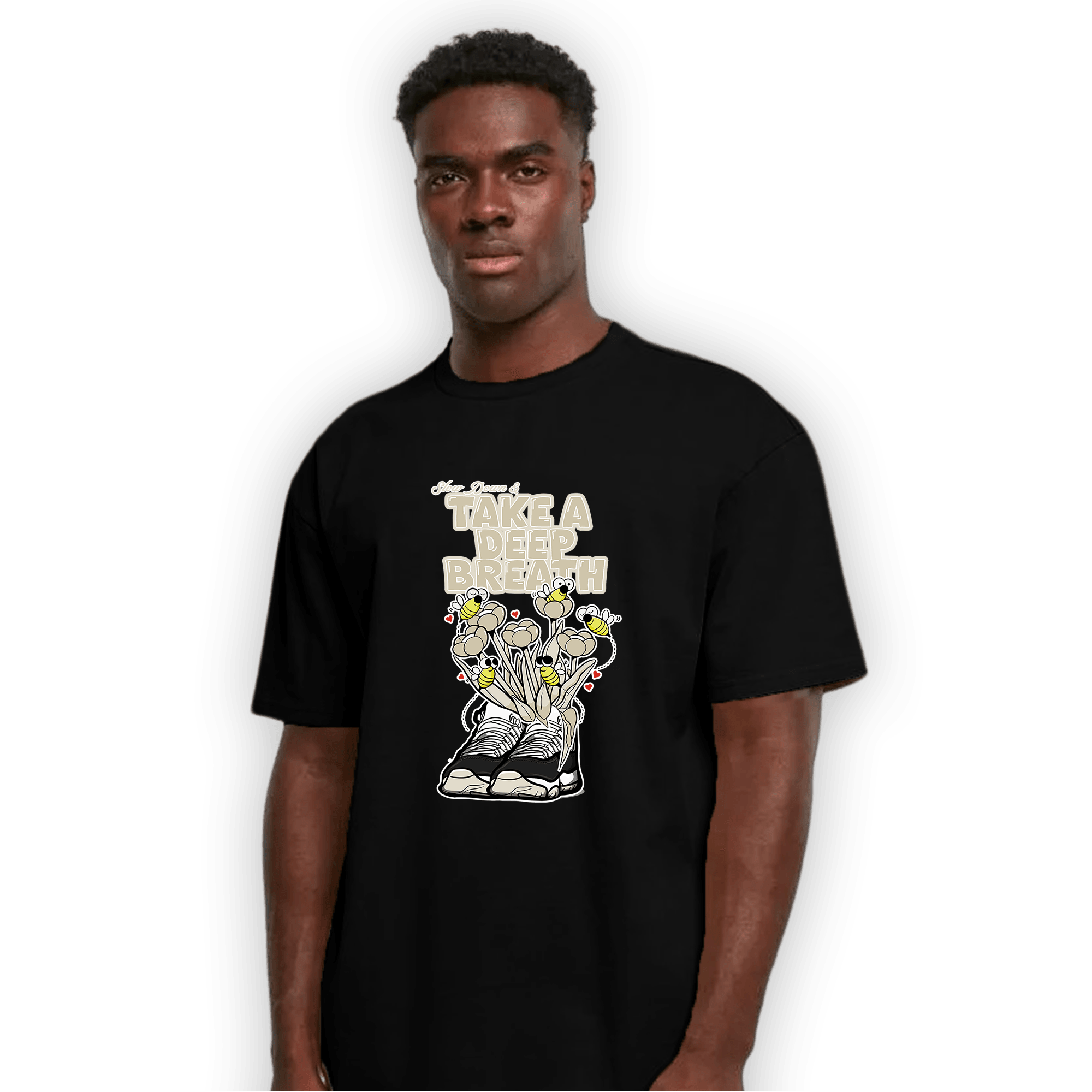 Gratitude 11s T Shirt Match Bee Sneaker - NastyJamz