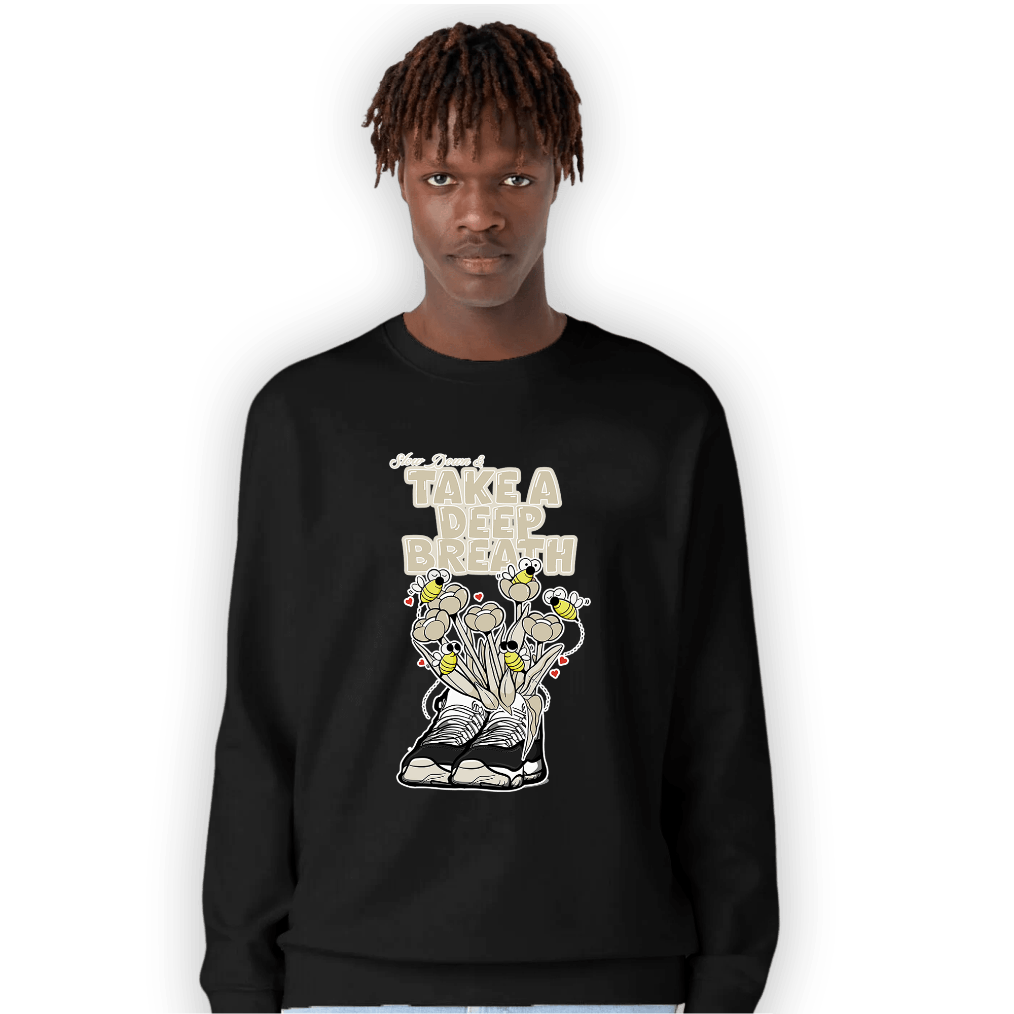 Gratitude 11s Sweatshirt Match Bee Sneaker - NastyJamz