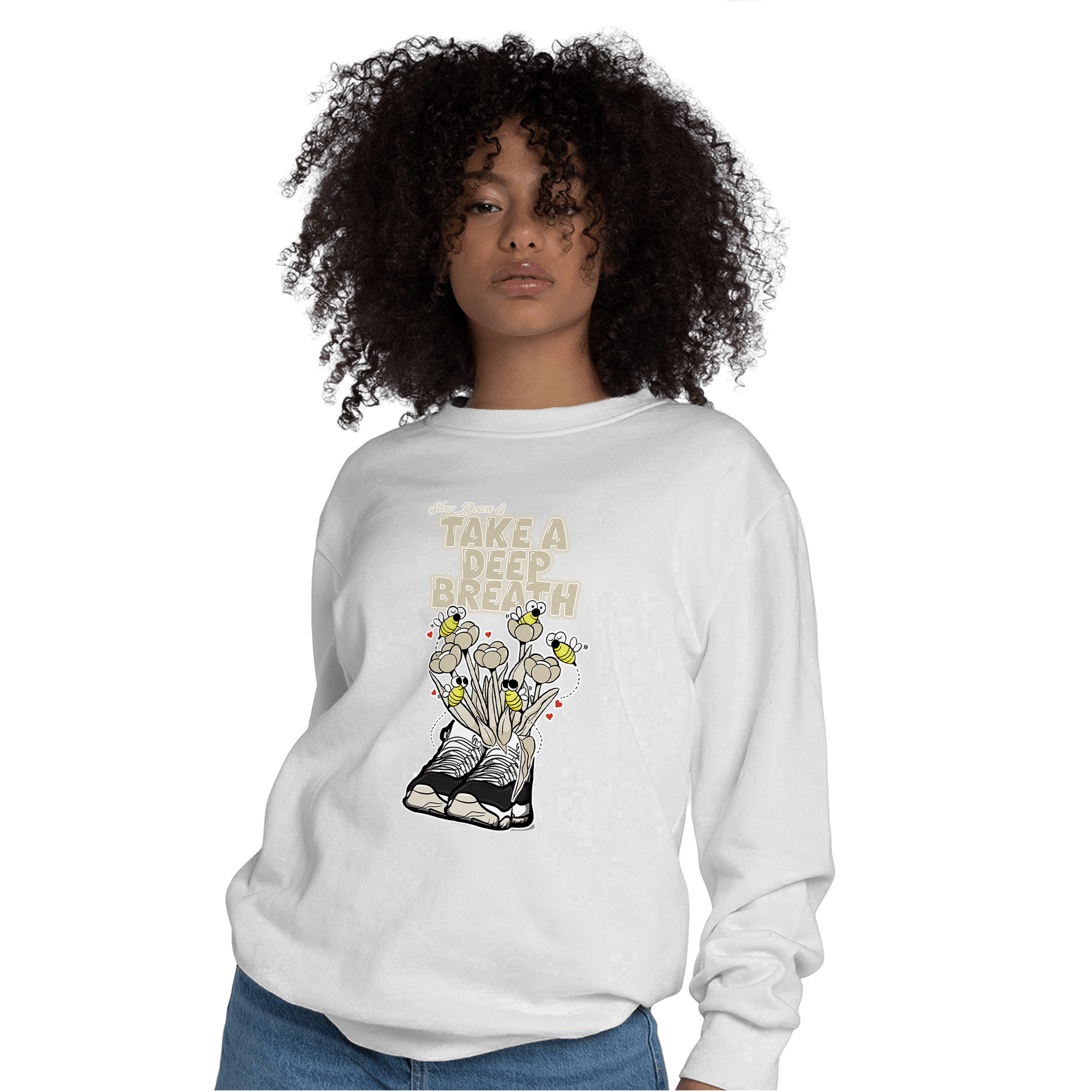 Gratitude 11s Sweatshirt Match Bee Sneaker - NastyJamz