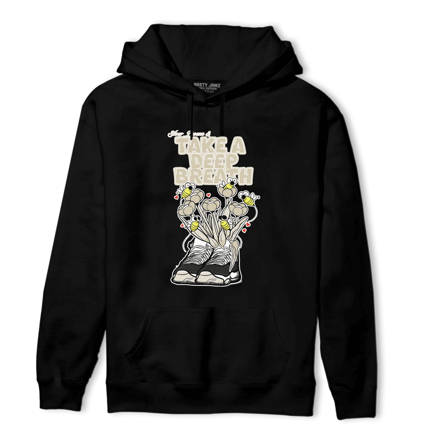 Gratitude 11s Hoodie Match Bee Sneaker - NastyJamz