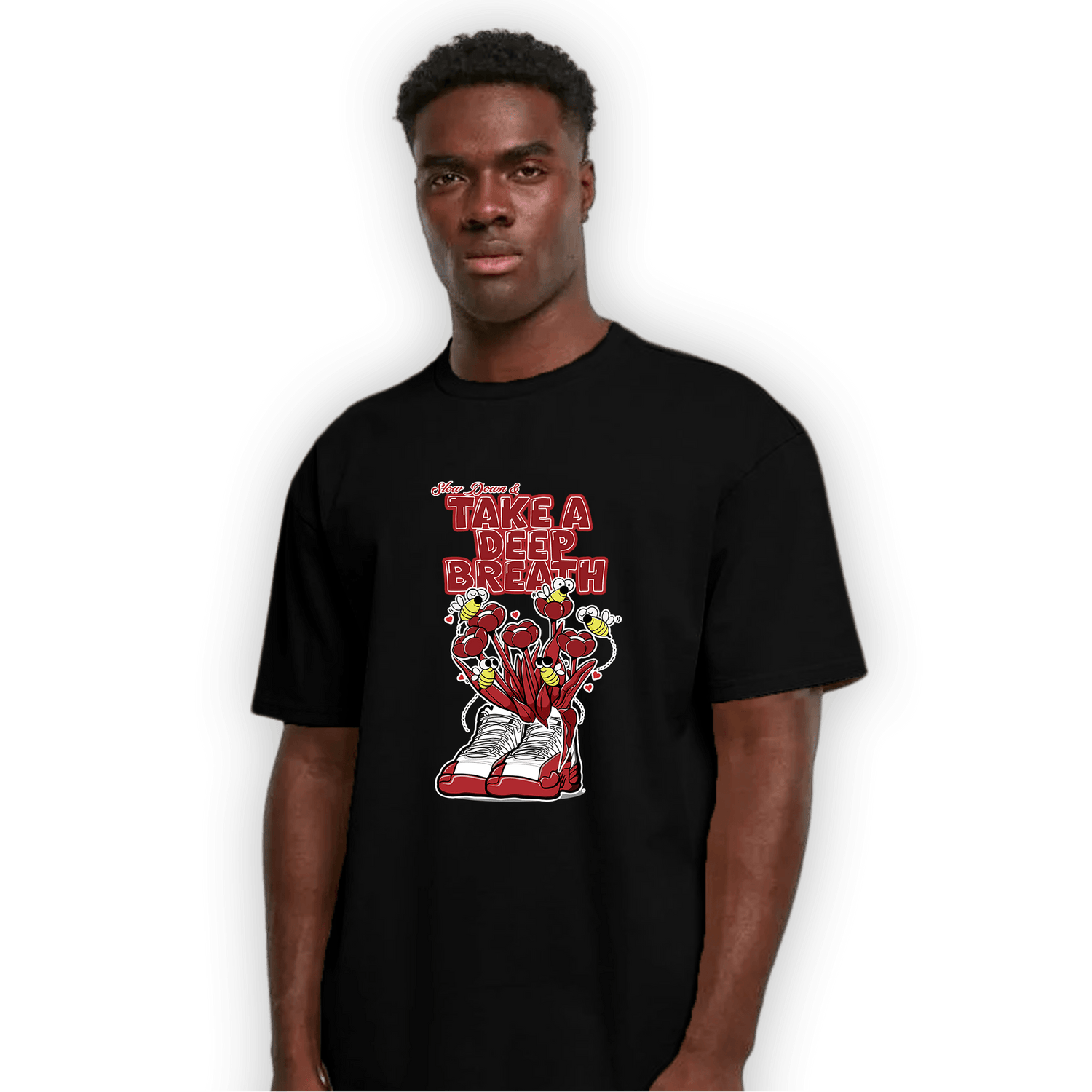 Cherry 12s T Shirt Match Bee Sneaker - NastyJamz
