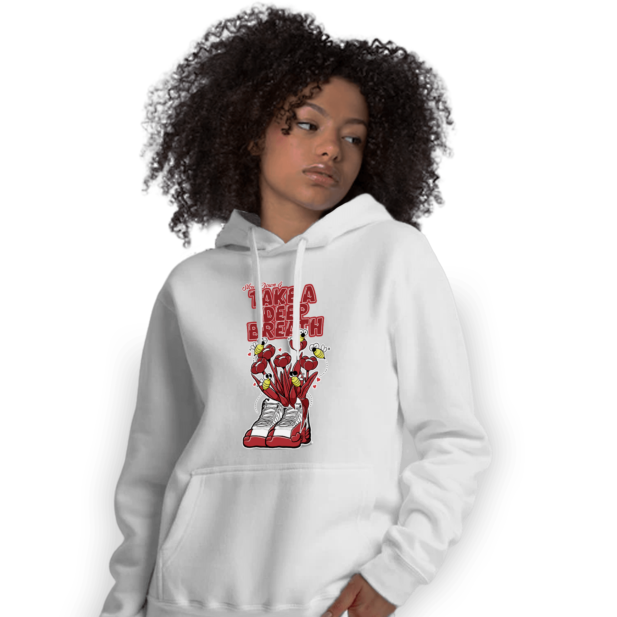 Cherry 12s Hoodie Match Bee Sneaker - NastyJamz