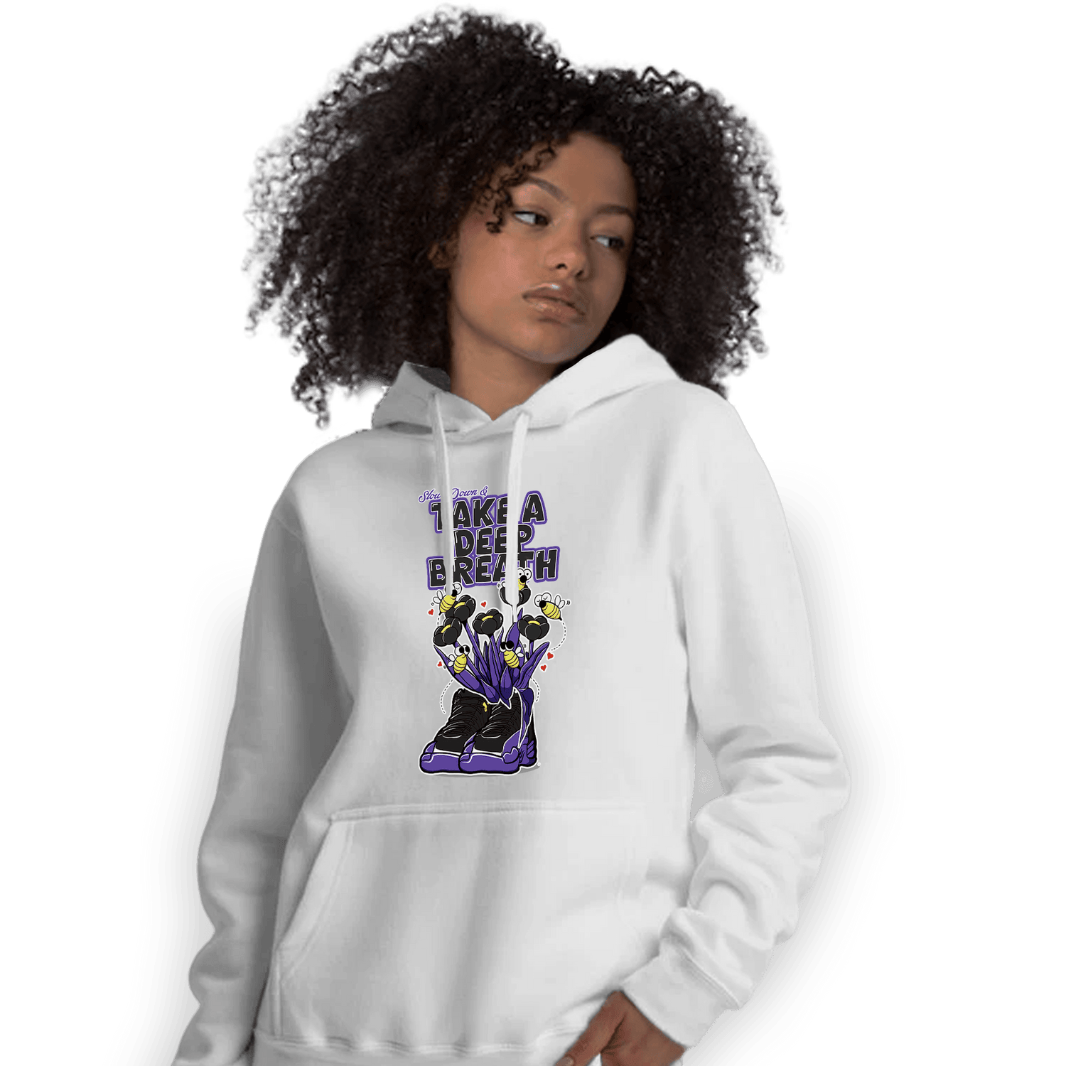 Field Purple 12s Hoodie Match Bee Sneaker - NastyJamz