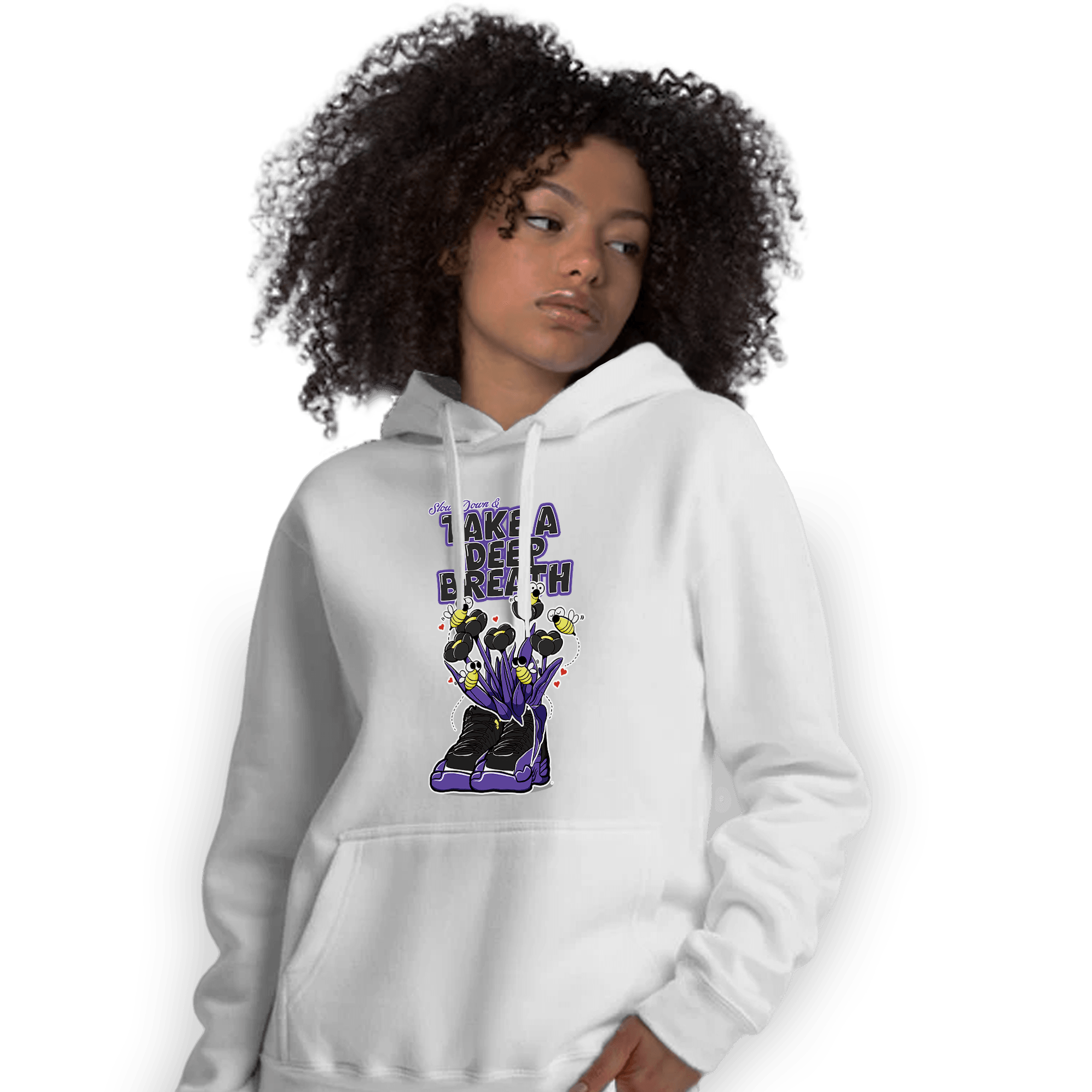 Field Purple 12s Hoodie Match Bee Sneaker - NastyJamz