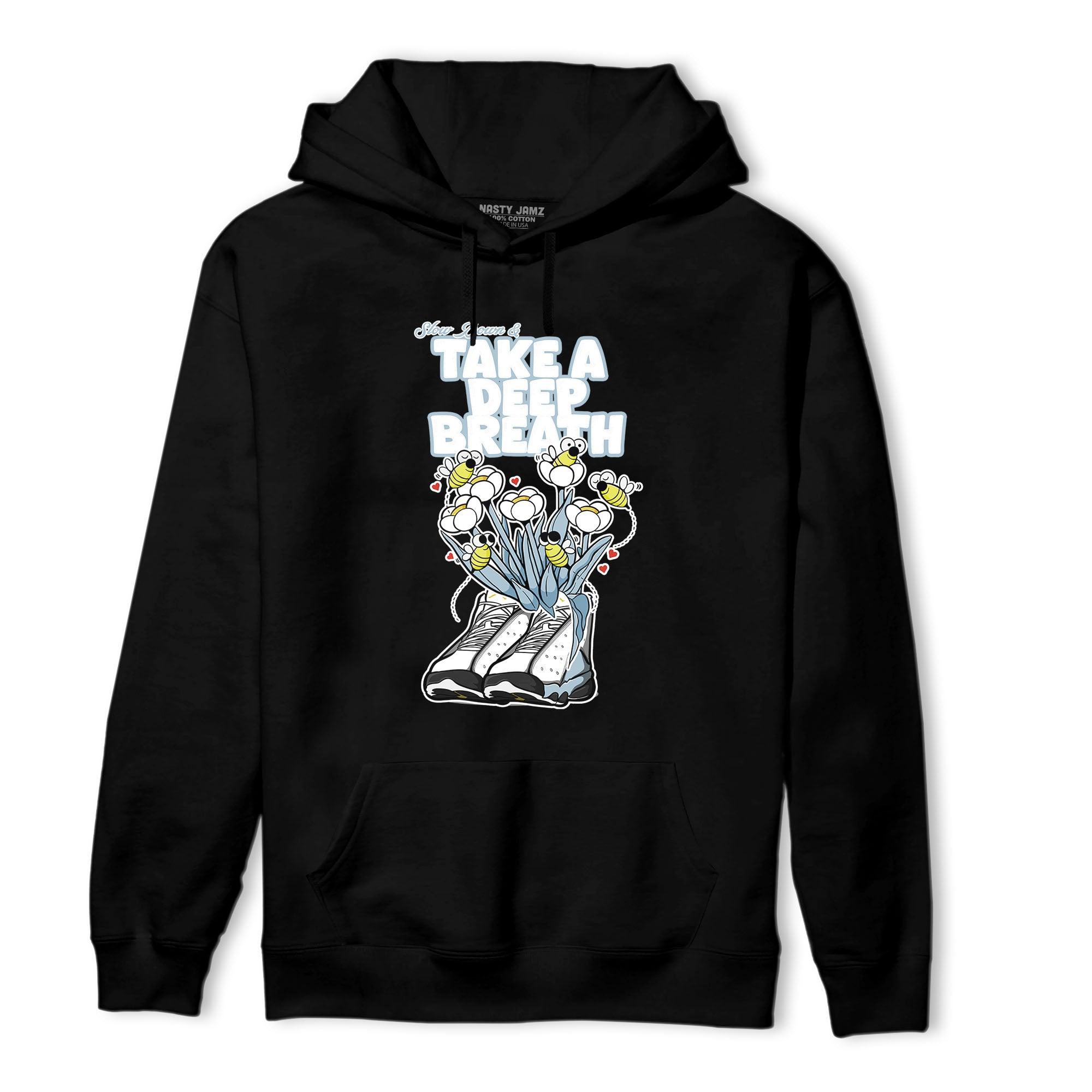 Blue Grey 13s Hoodie Match Bee Sneaker - NastyJamz
