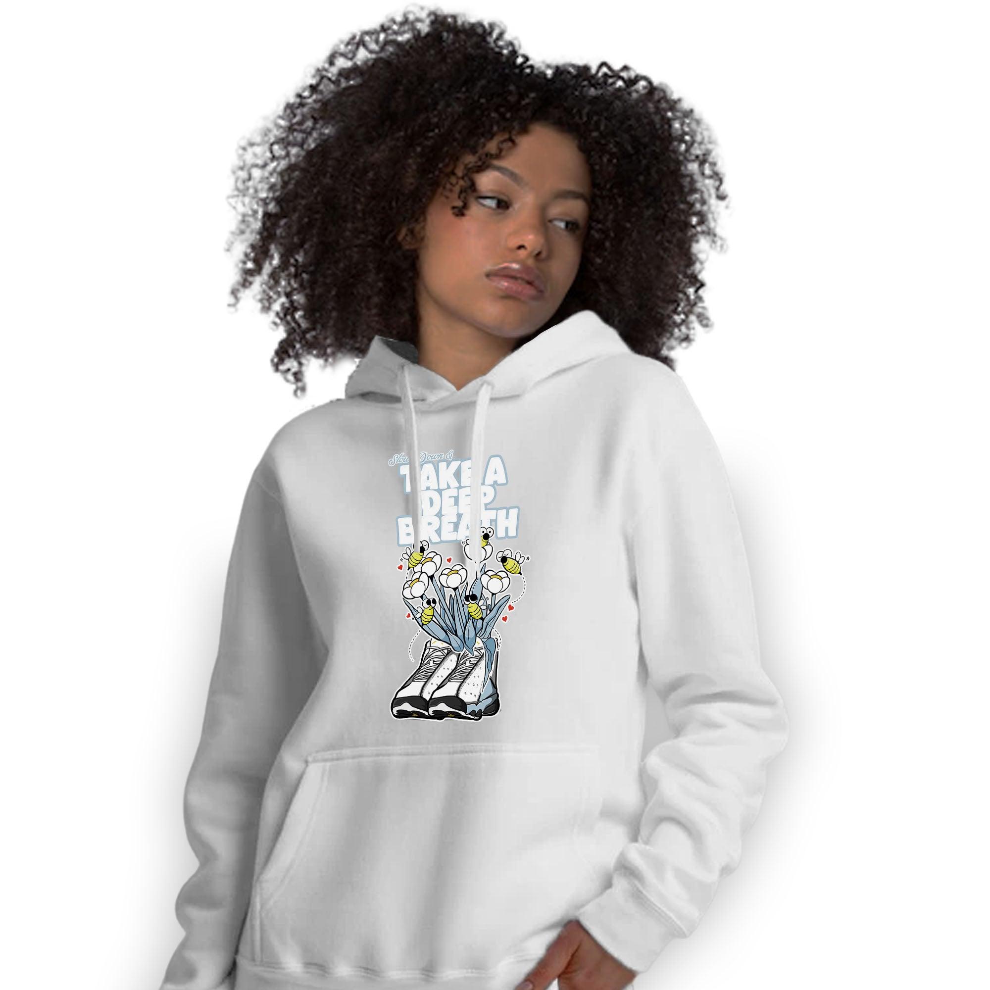 Blue Grey 13s Hoodie Match Bee Sneaker - NastyJamz