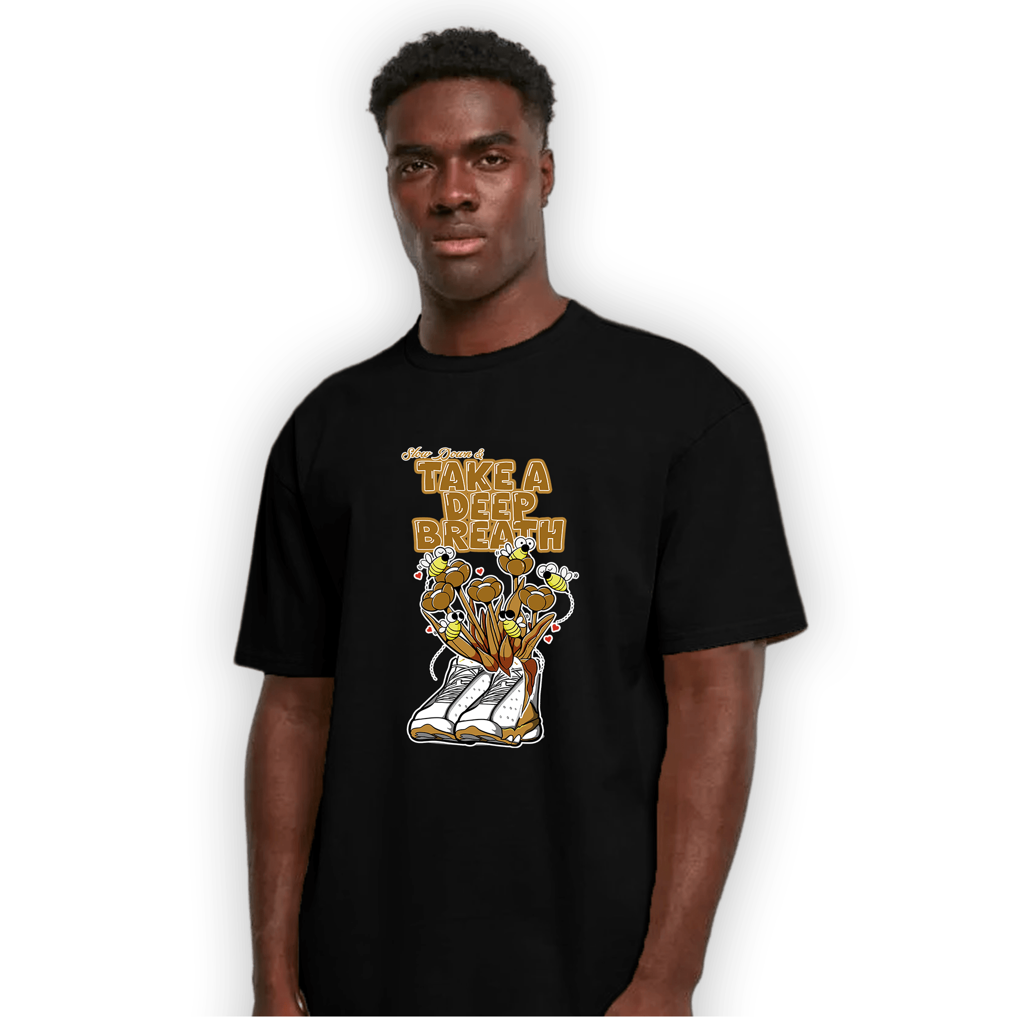 Wheat 13s T Shirt Match Bee Sneaker - NastyJamz