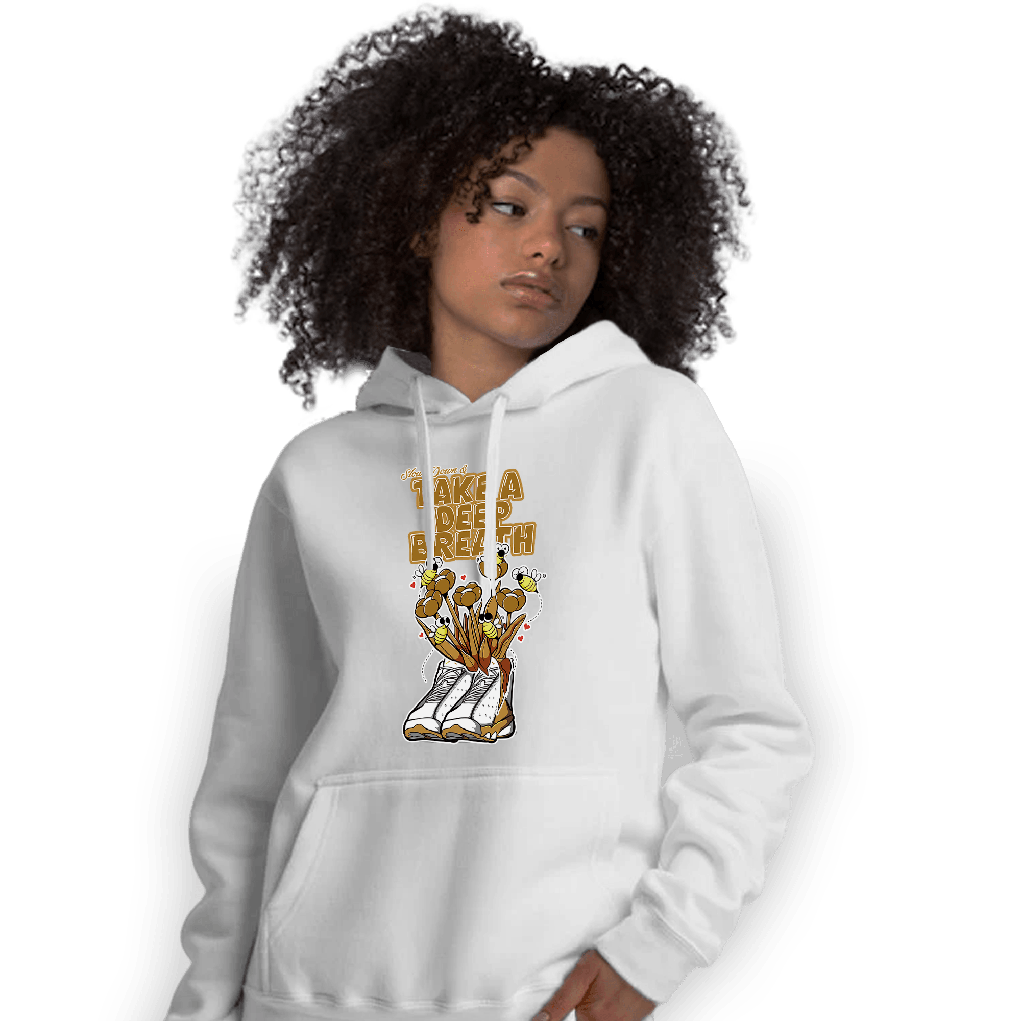 Wheat 13s Hoodie Match Bee Sneaker - NastyJamz