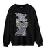 Stealth 14s Sweatshirt Match Bee Sneaker - NastyJamz