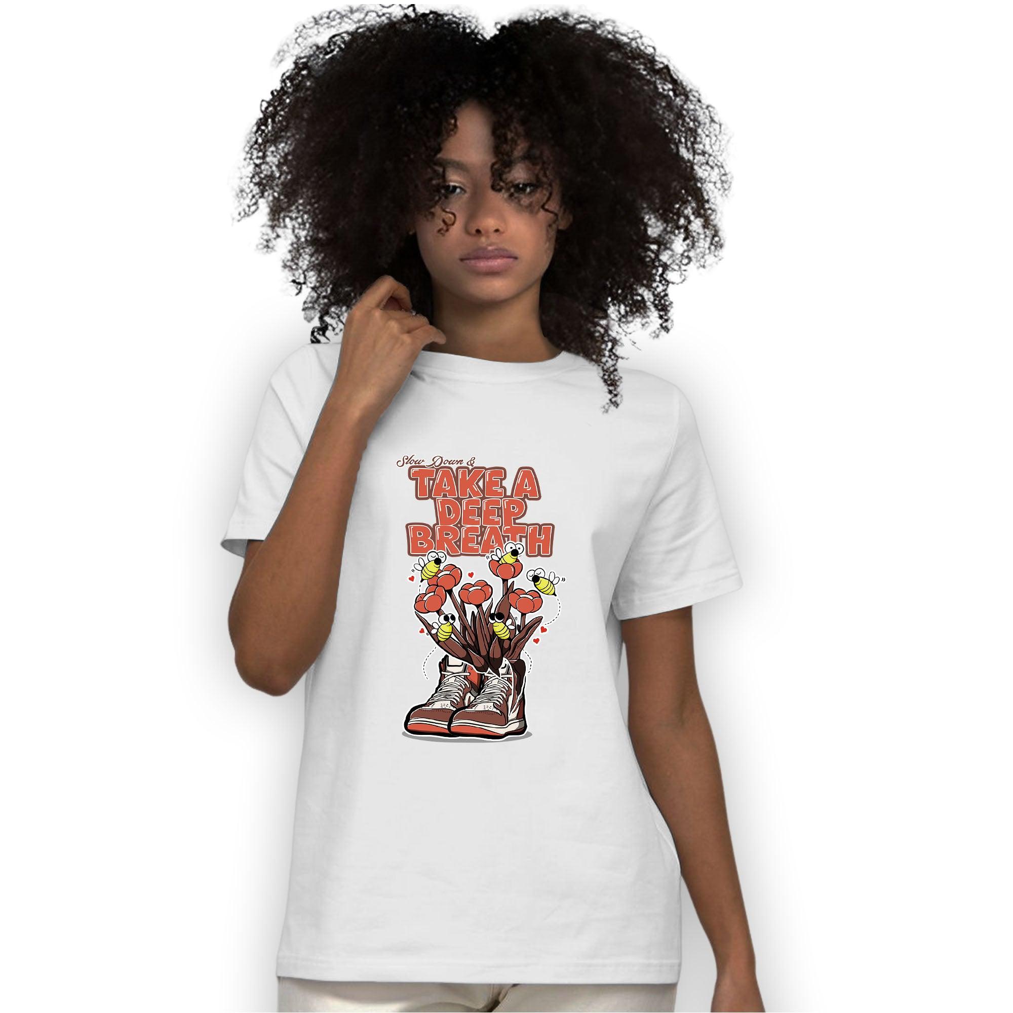 High OG Dusted Clay 1s T Shirt Match Bee Sneaker - NastyJamz