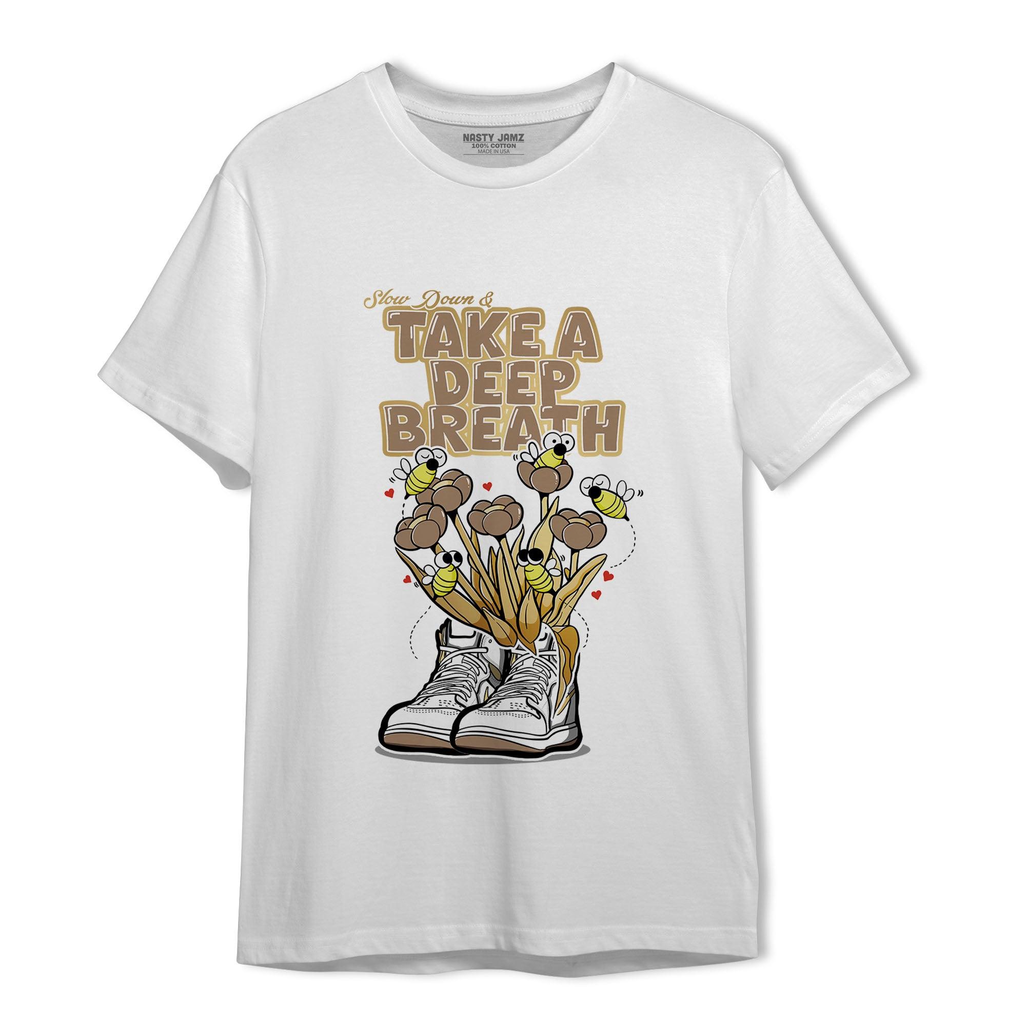 High OG Metallic Gold 1s T Shirt Match Bee Sneaker - NastyJamz