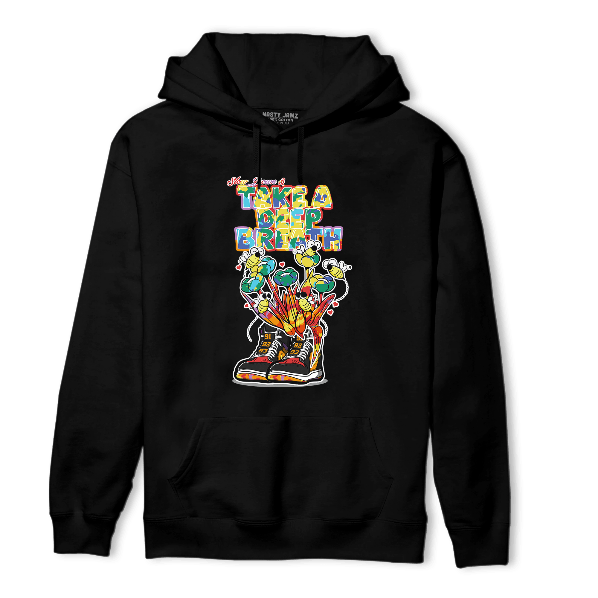Mid GS Six Championships 1s Hoodie Match Bee Sneaker - NastyJamz