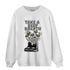 Retro High OG Black White 1s Sweatshirt Match Bee Sneaker - NastyJamz