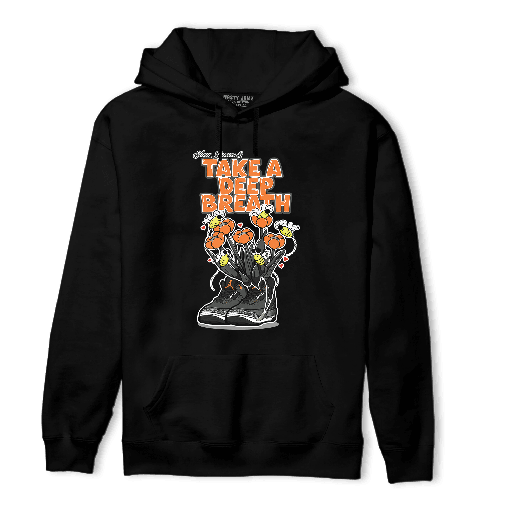 Fear Pack 3s Hoodie Match Bee Sneaker - NastyJamz