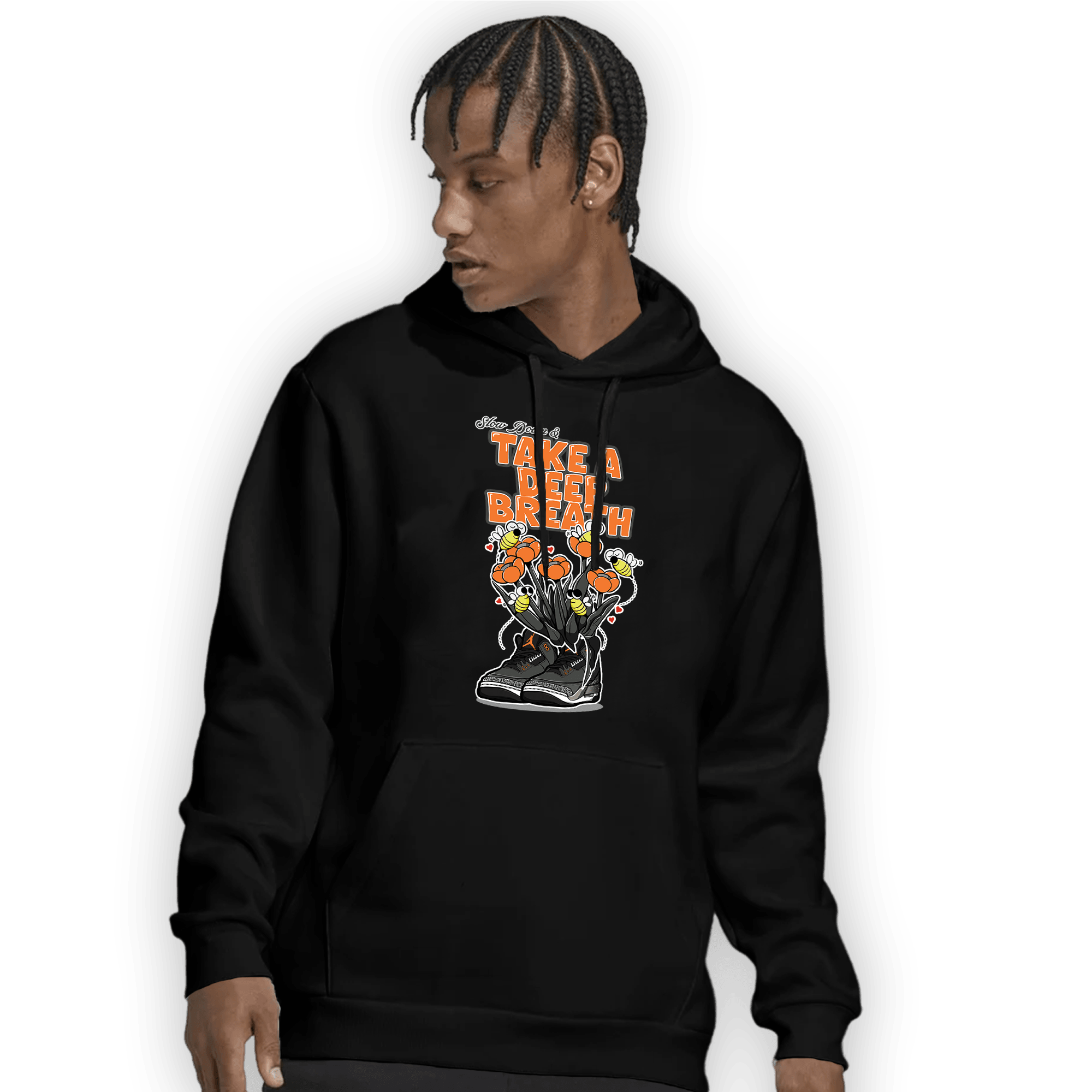 Fear Pack 3s Hoodie Match Bee Sneaker - NastyJamz
